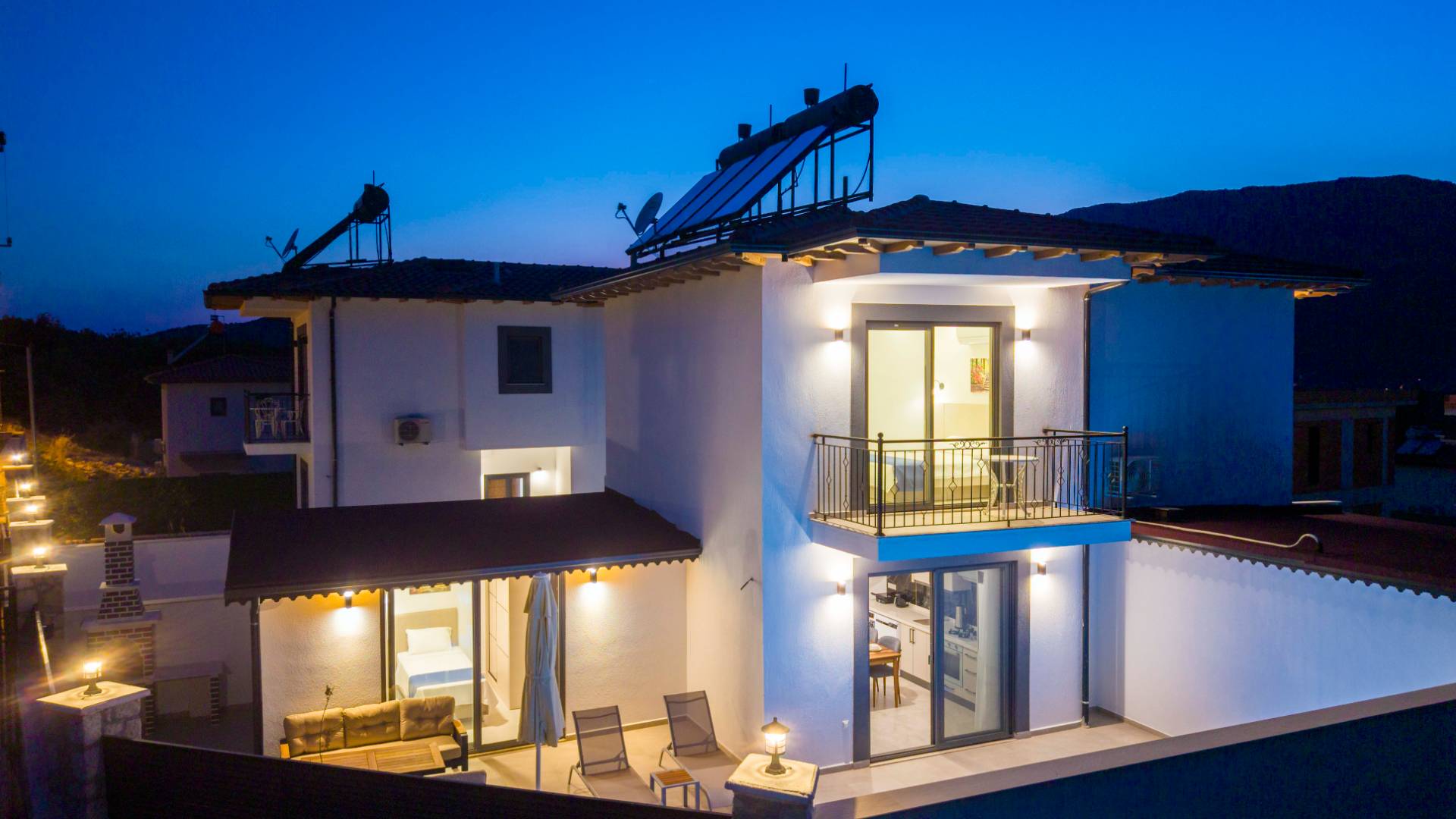 Kaş Andifli'de Çekirdek Ailelere Uygun, Özel Havuzlu, Kiralık Villa