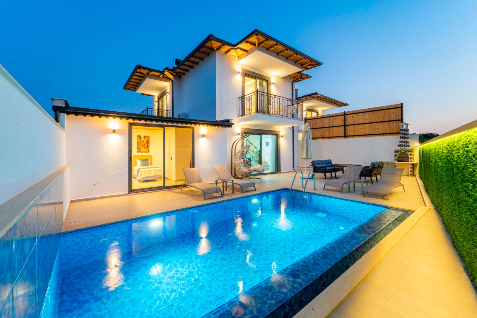 Kaş Andifli'de Doğa İle İç İçe, Özel Havuzlu, 2+1 Villa