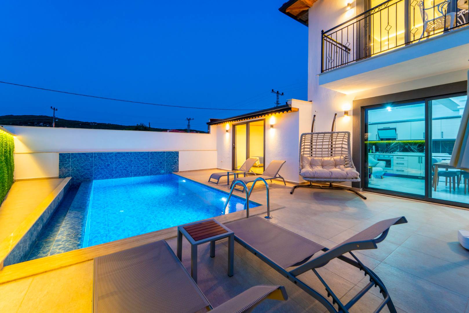 Kaş Andifli'de Doğa İle İç İçe, Özel Havuzlu, 2+1 Villa