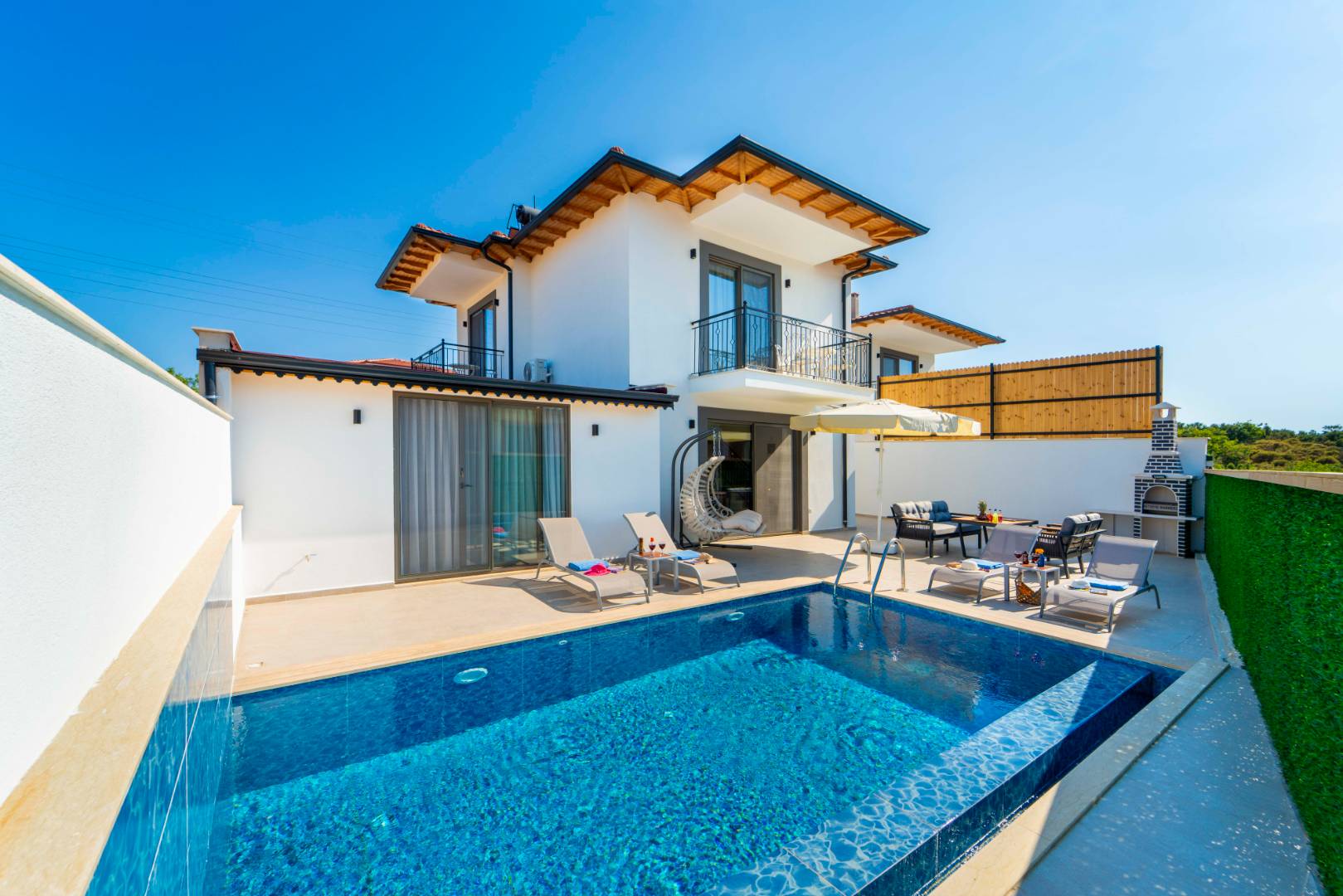 Kaş Andifli'de Doğa İle İç İçe, Özel Havuzlu, 2+1 Villa