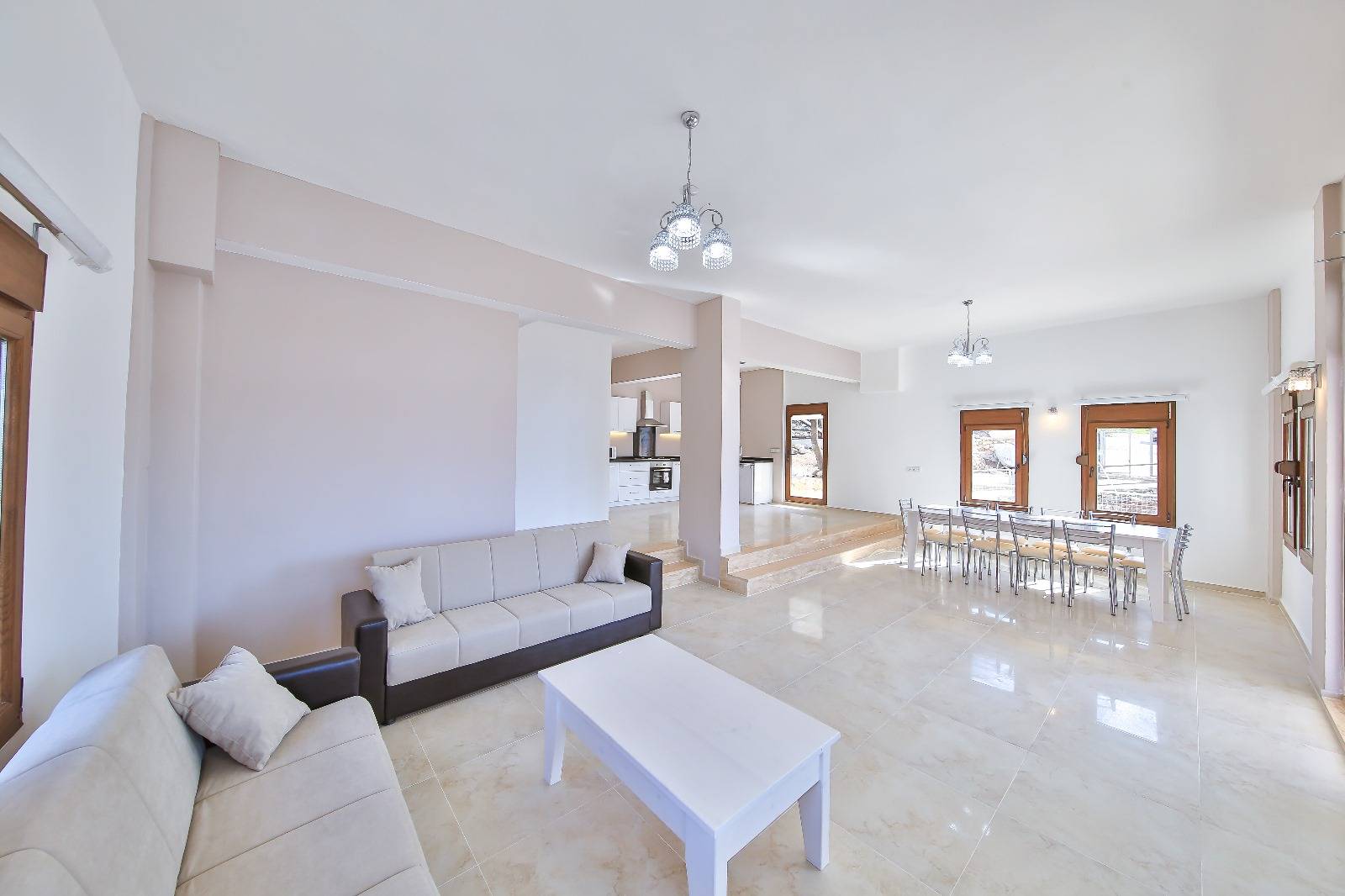 Kaş Andifli'de Enfes Deniz Manzaralı, Sonsuzluk Havuzlu, Modern Villa 46094 — 4