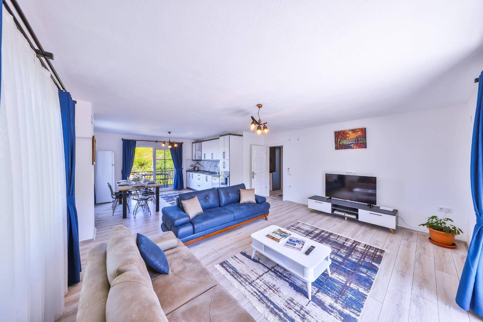 Kaş Bayındır'da Doğa İçerisinde, Özel Havuzlu, Konforlu Villa