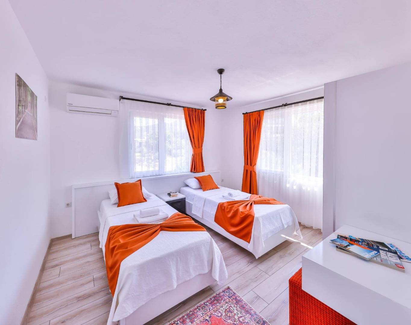 Kaş Bayındır'da Doğa İçerisinde, Özel Havuzlu, Konforlu Villa