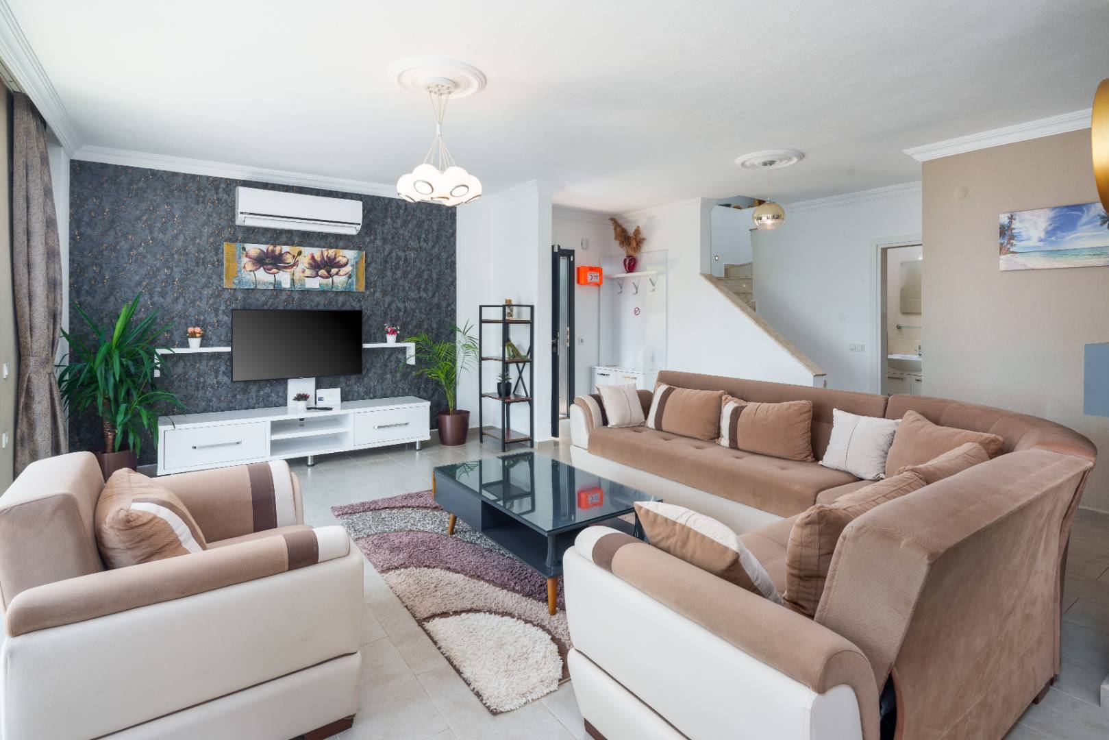 Kaş Bezirgan'da Deniz Manzaralı, Özel Havuzlu, 4+1 Villa