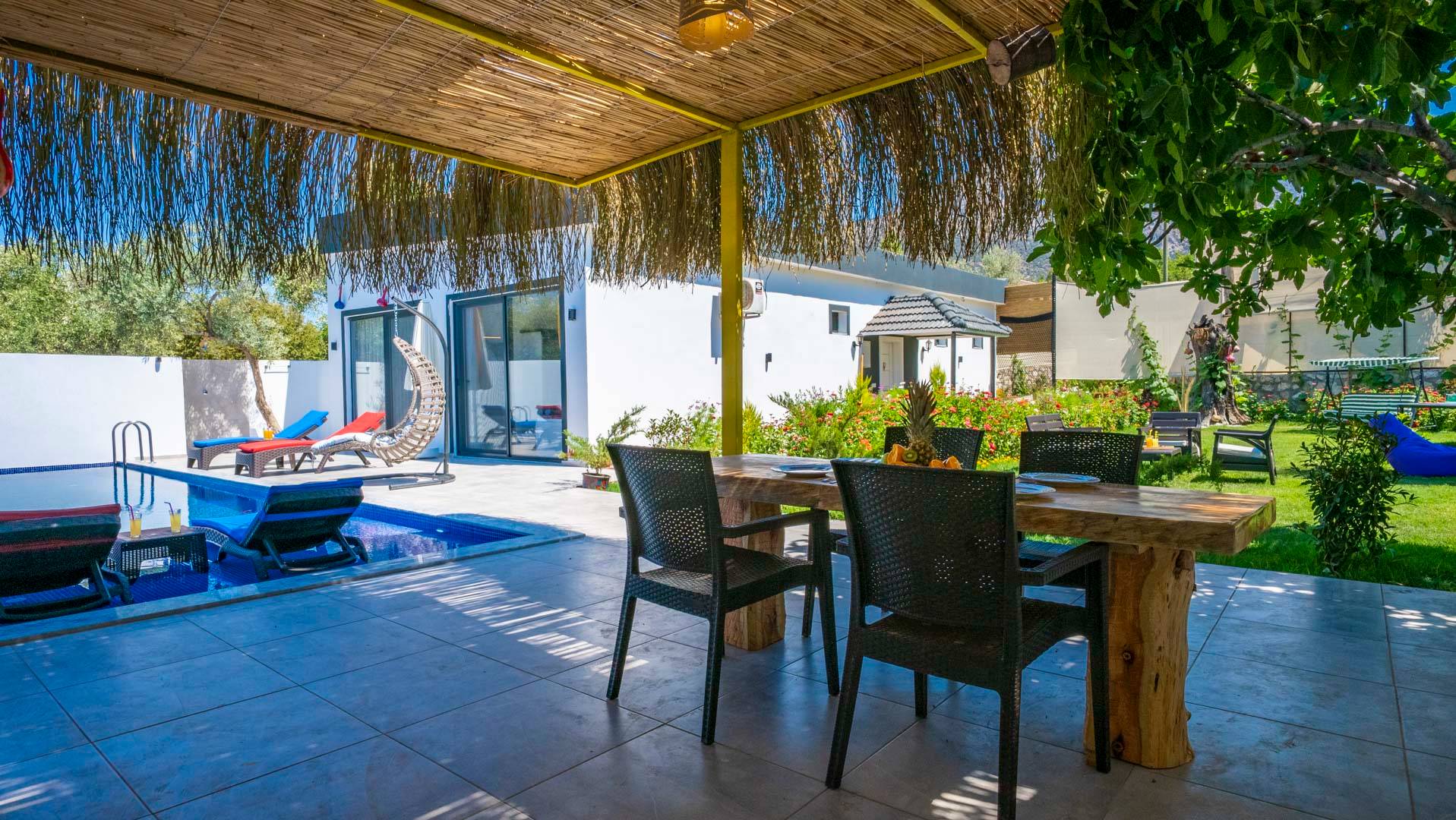 Kaş Bezirgan'da Deniz Manzaralı, Özel Havuzlu, Jakuzili, Lüks Villa 46013 — 6