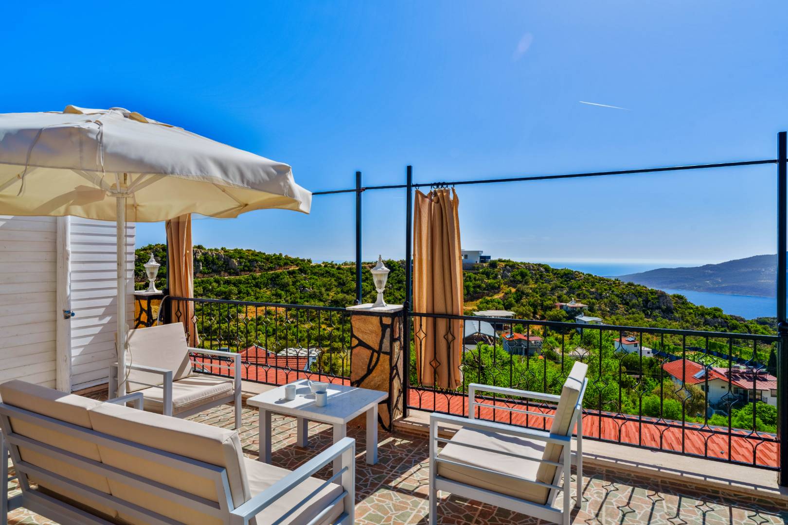 Kaş Bezirgan'da Sakin Konumda, Özel Havuzlu, 4 Kişilik Villa 42690 — 6