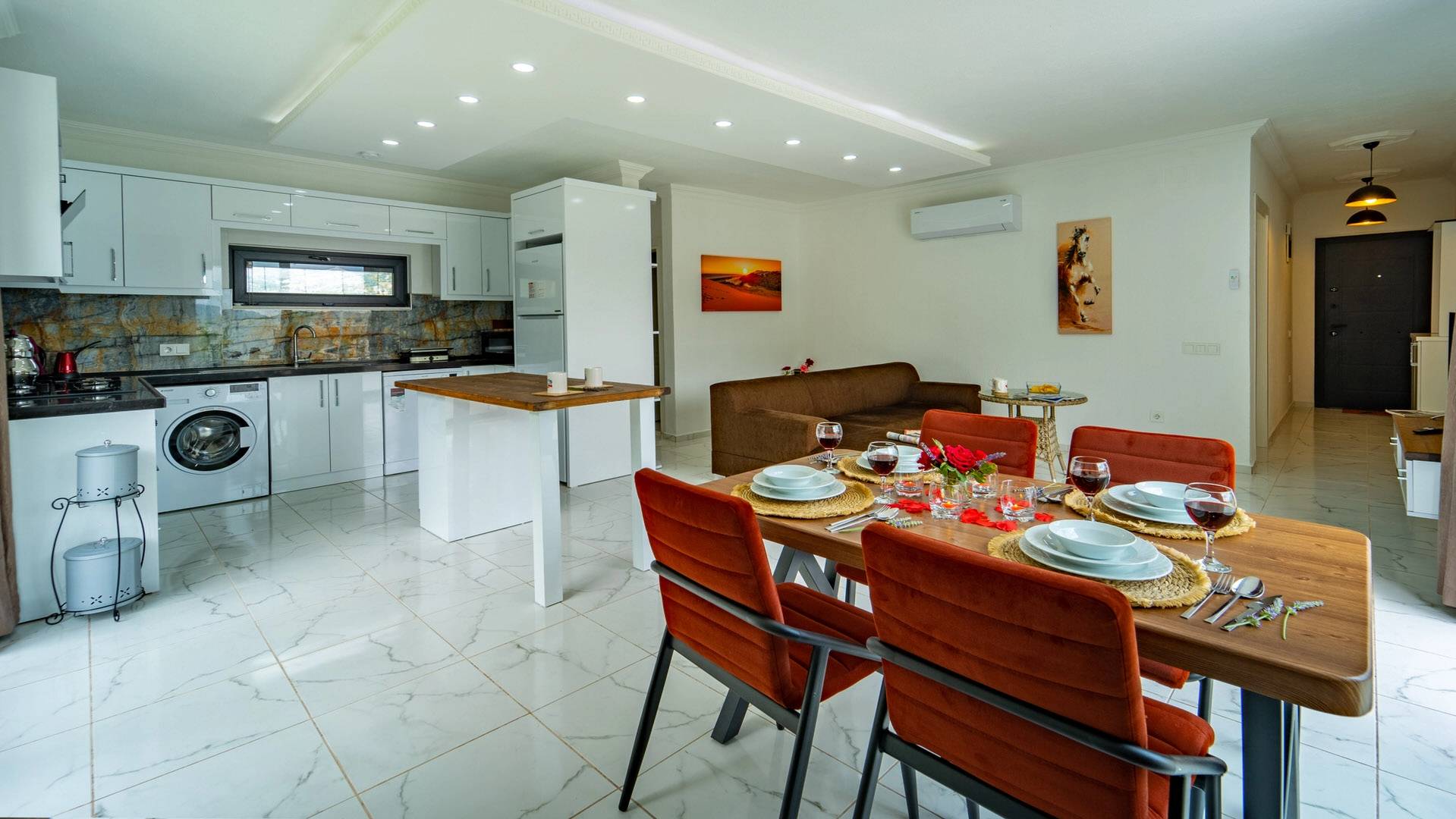 Kaş Bezirgan'da Sakin Konumda, Özel Havuzlu, 4 Kişilik Villa