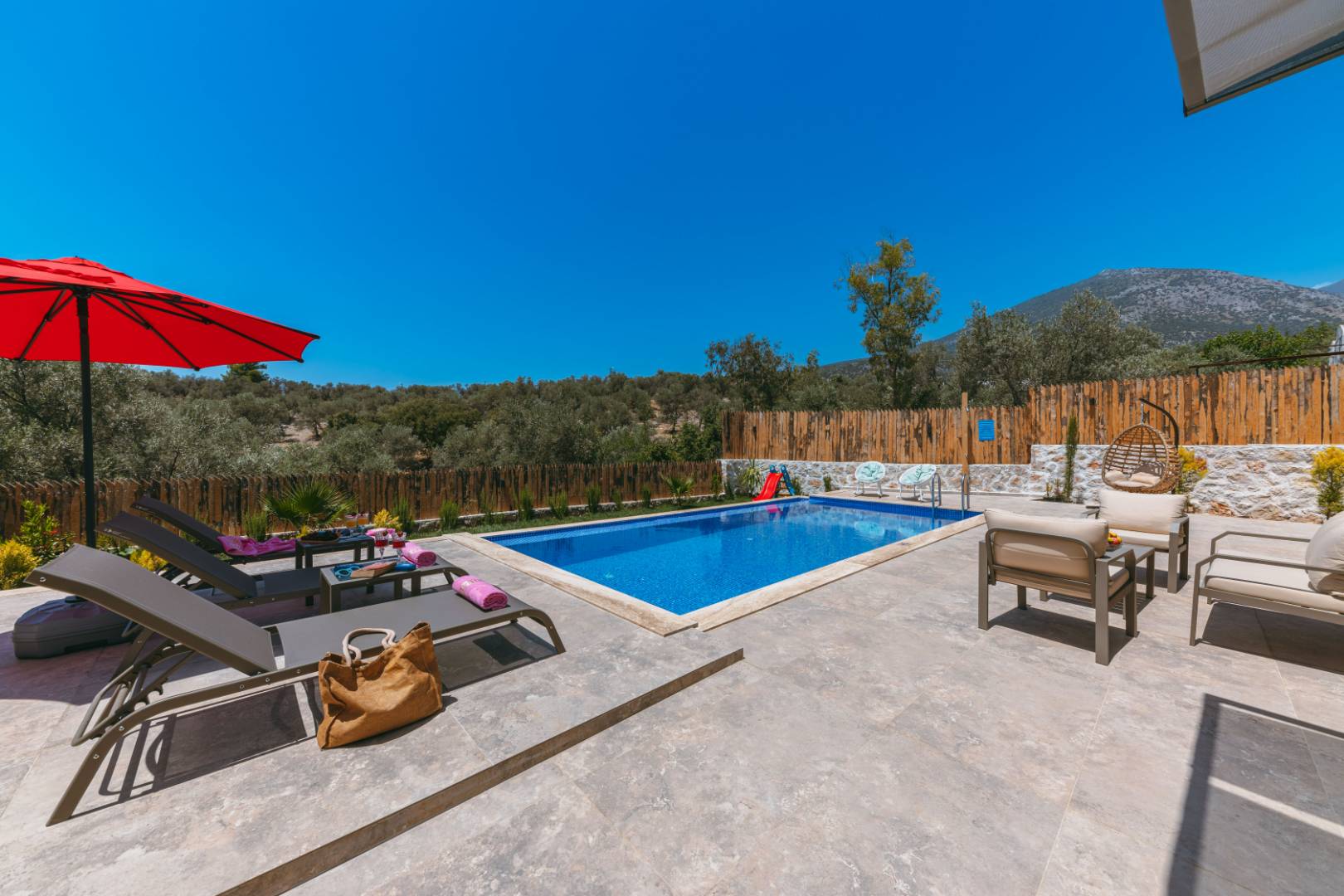 Kaş Çavdır'da Balayı Çiftlerine Uygun, Özel Havuzlu, Ferah Bungalov 45967 — 4