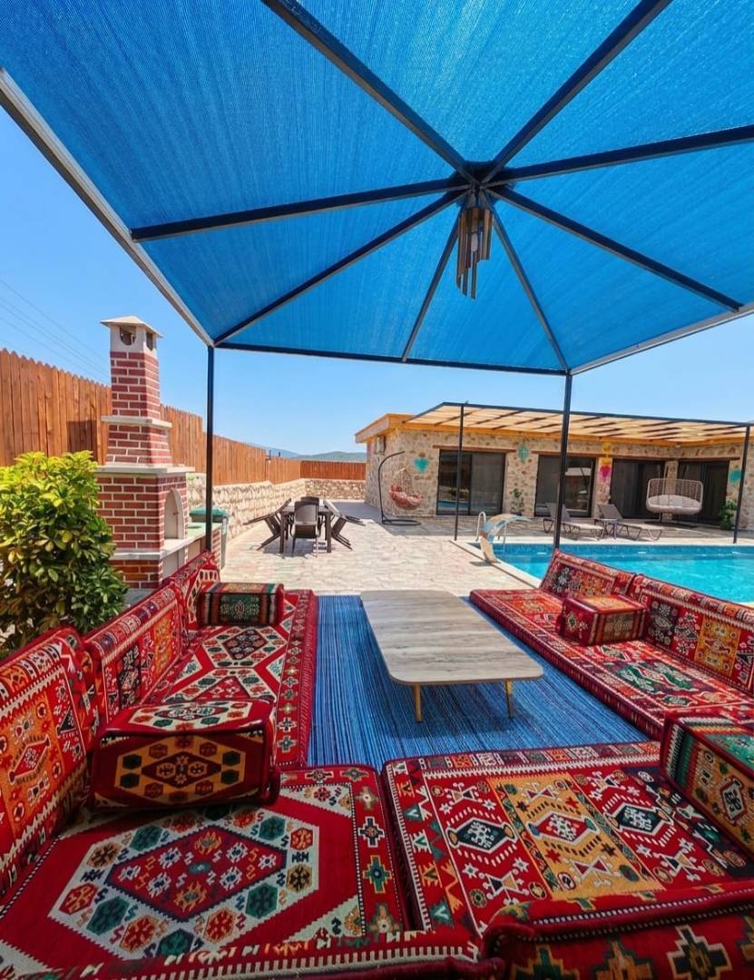 Kaş Çavdır'da Balayı Çiftlerine Uygun, Özel Havuzlu, Kiralık Villa 46024 — 2