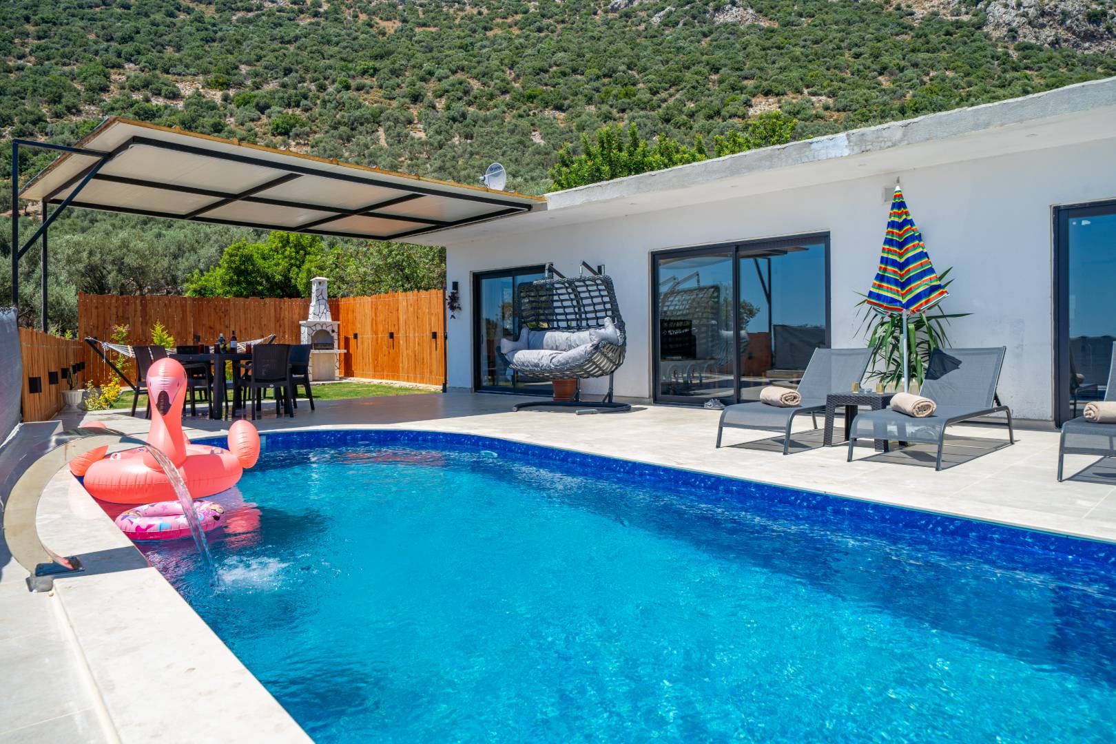 Kaş Çavdır'da Çekirdek Ailelere Uygun, Özel Havuzlu, 4 Kişilik Villa 45959 — 2