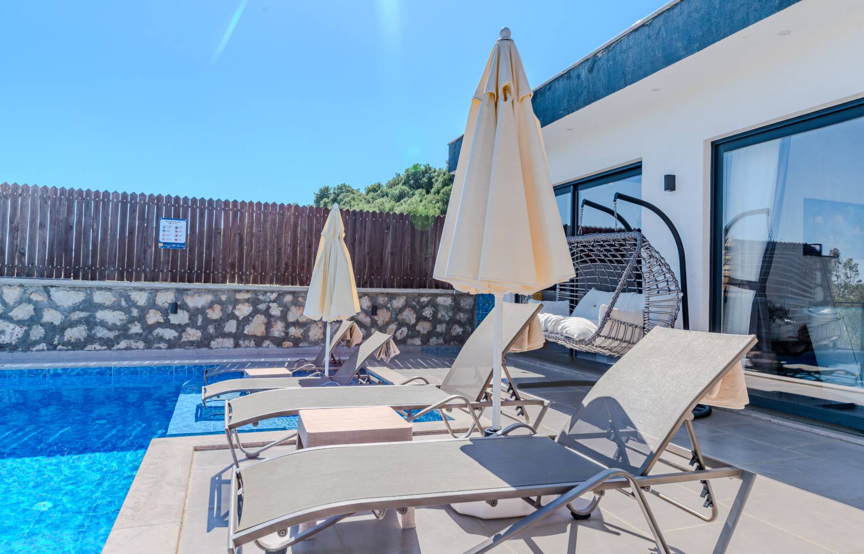Kaş Çavdır'da Doğa İçerisinde, Özel Havuzlu, 5 Kişilik Lüks Villa 46156 — 6