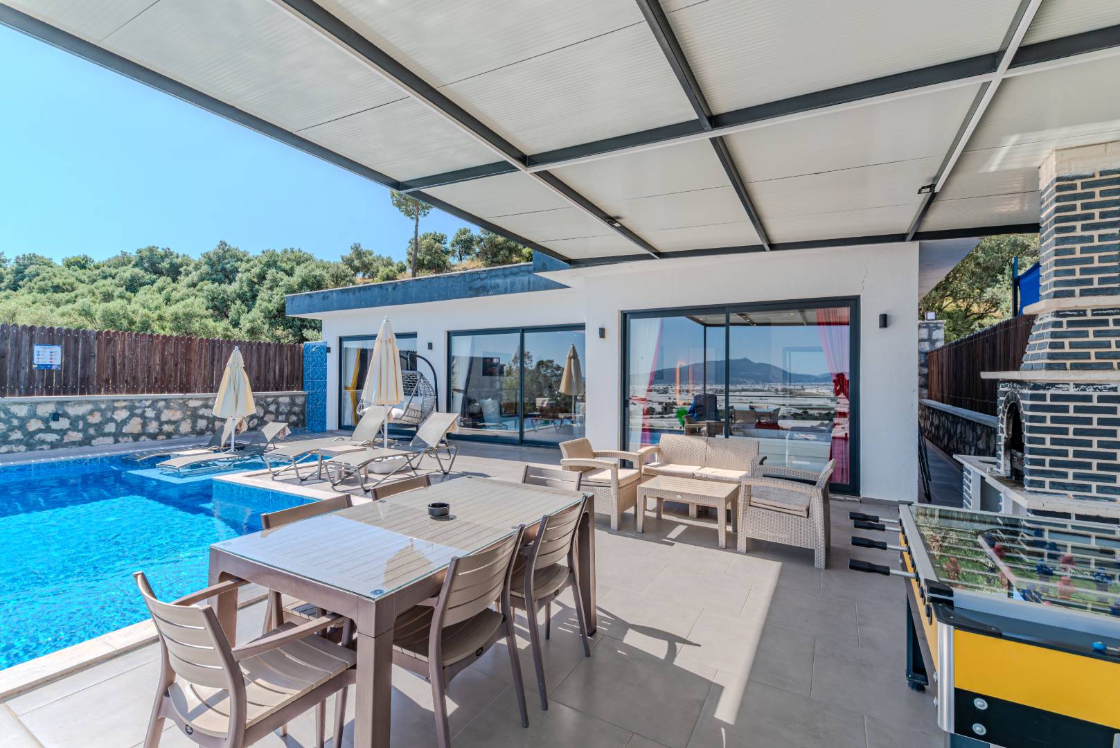 Kaş Çavdır'da Doğa İçerisinde, Özel Havuzlu, 5 Kişilik Lüks Villa 46156 — 9