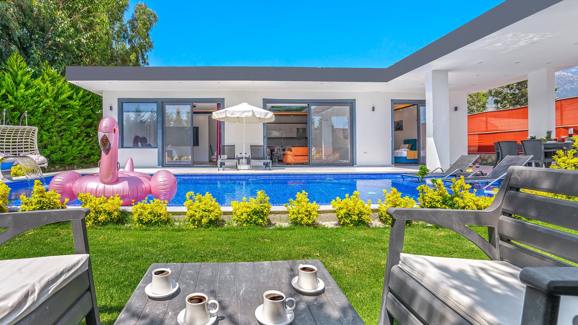 Kaş Çavdır'da Doğa İçersinde, Özel Havuzlu, Konforlu Villa 46034 — 3