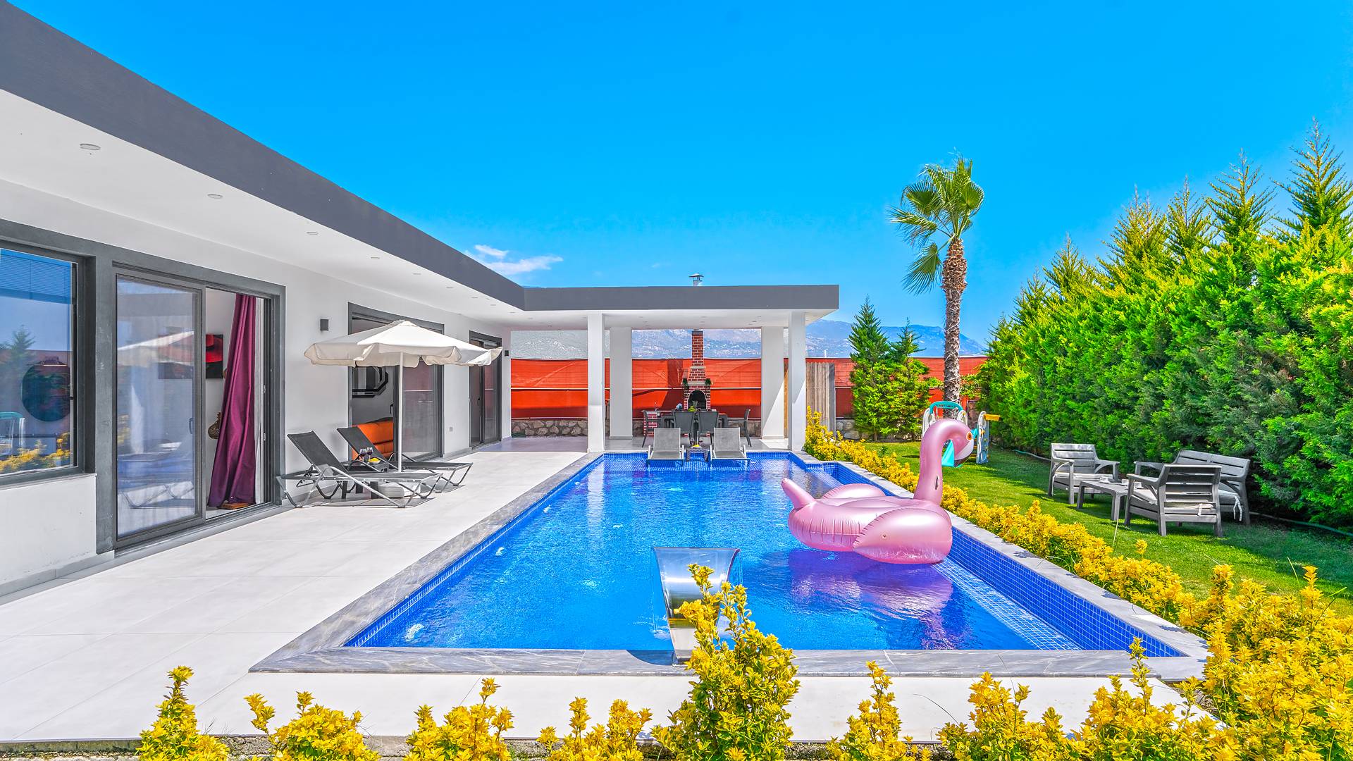 Kaş Çavdır'da Doğa İçersinde, Özel Havuzlu, Konforlu Villa 46034 — 4