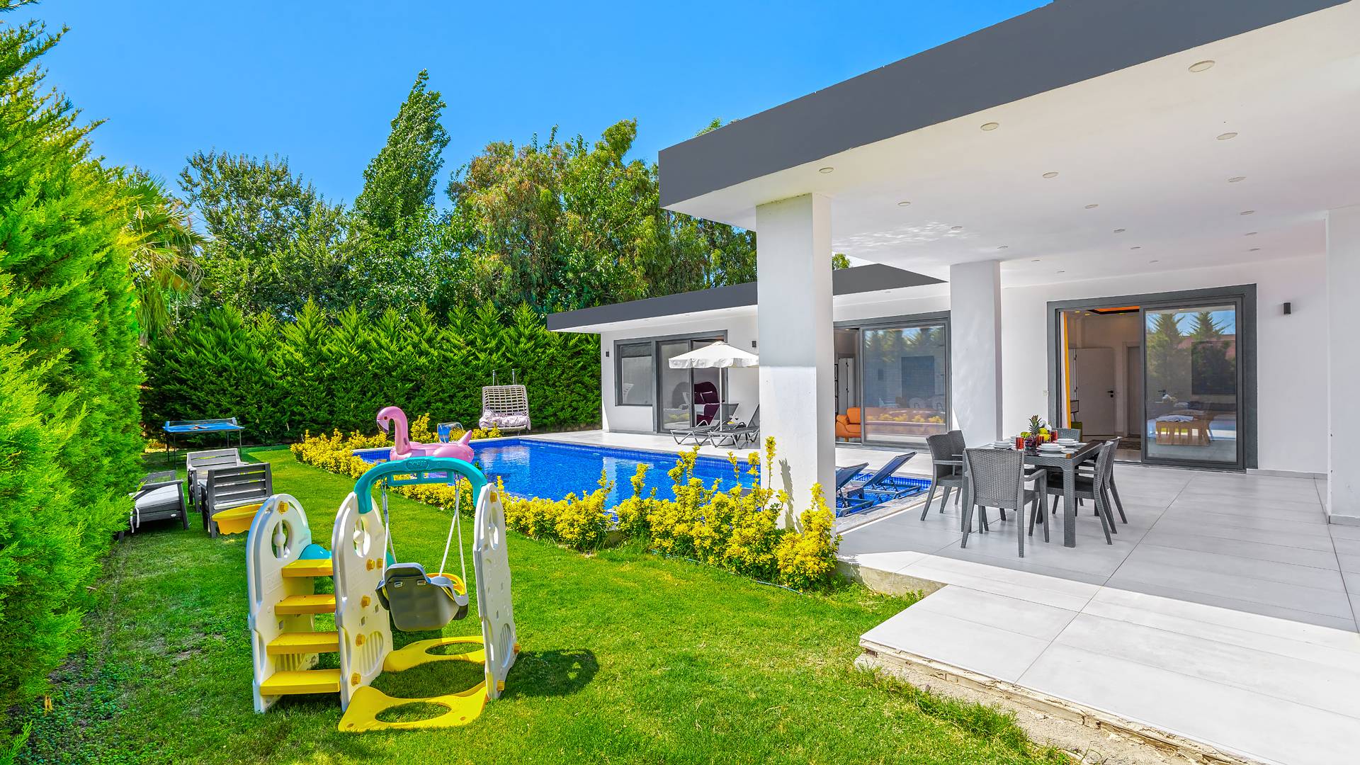 Kaş Çavdır'da Doğa İçersinde, Özel Havuzlu, Konforlu Villa 46034 — 6