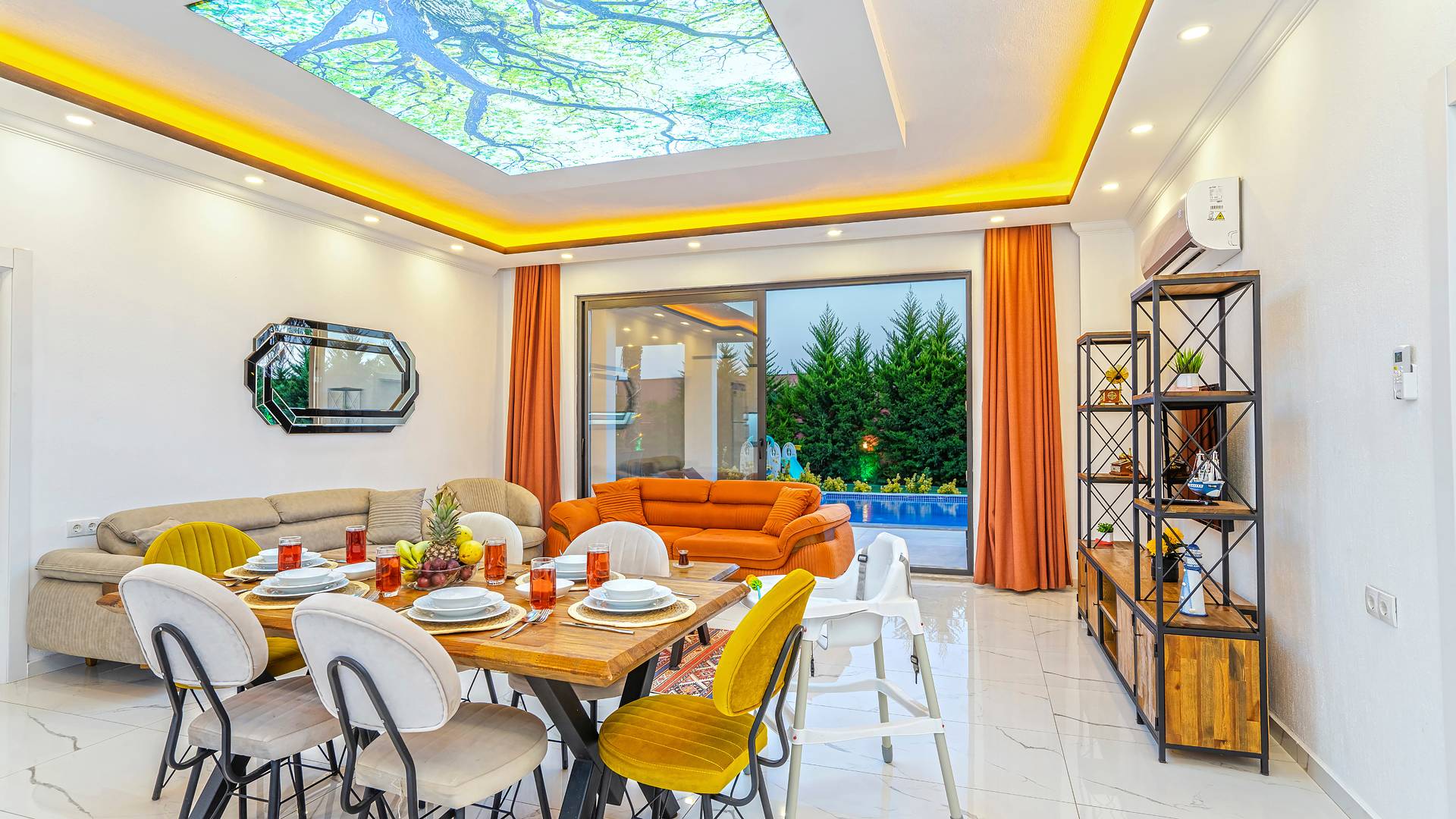 Kaş Çavdır'da Doğa İçersinde, Özel Havuzlu, Konforlu Villa