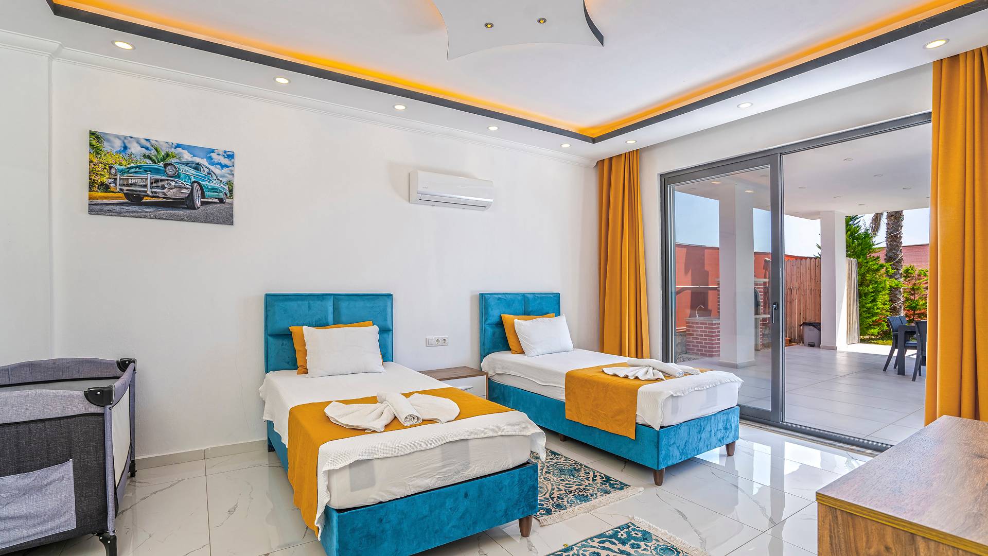 Kaş Çavdır'da Doğa İçersinde, Özel Havuzlu, Konforlu Villa
