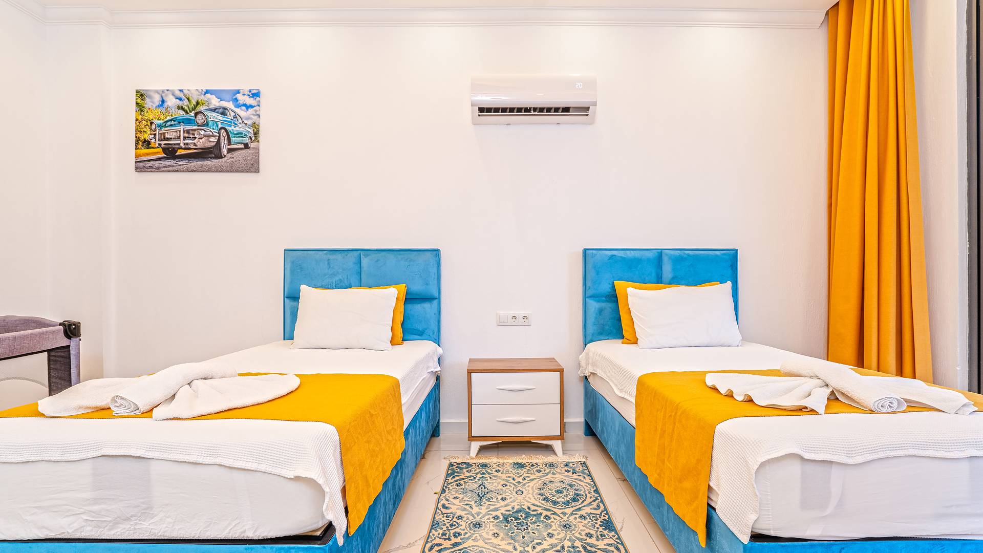 Kaş Çavdır'da Doğa İçersinde, Özel Havuzlu, Konforlu Villa