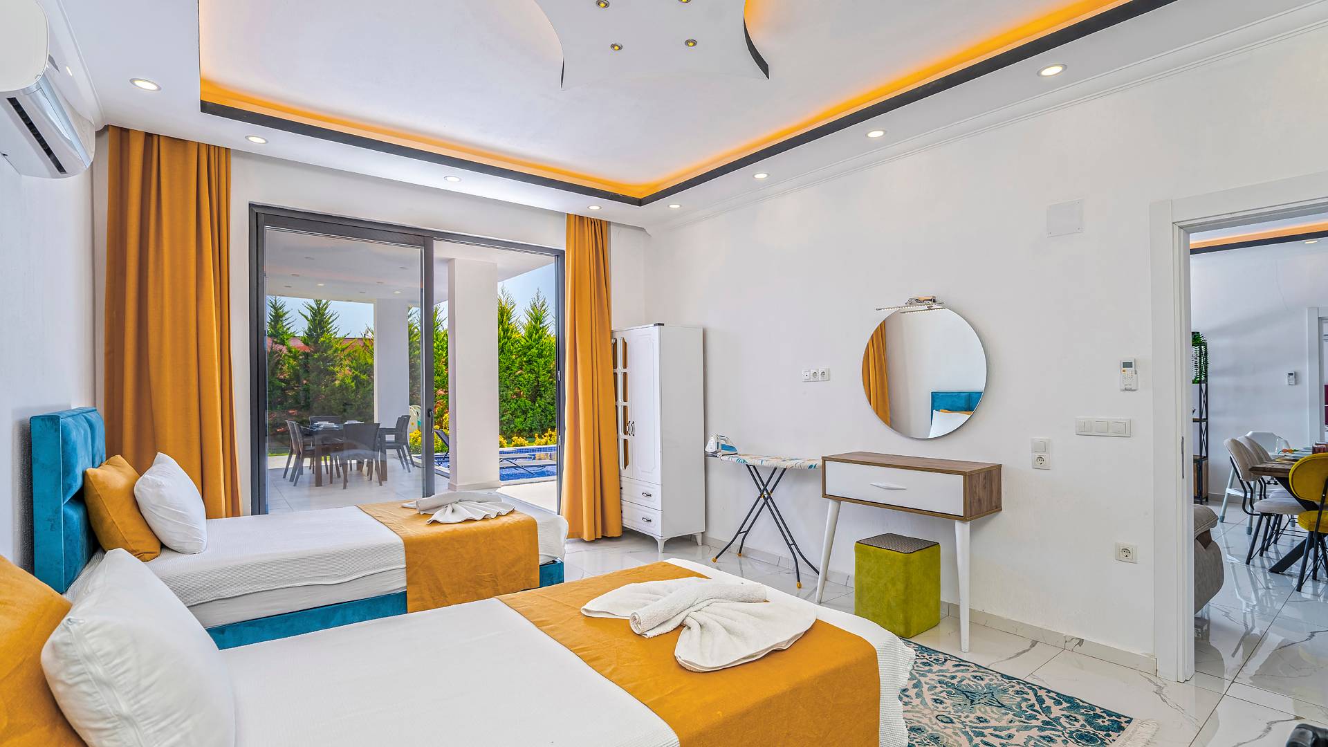 Kaş Çavdır'da Doğa İçersinde, Özel Havuzlu, Konforlu Villa