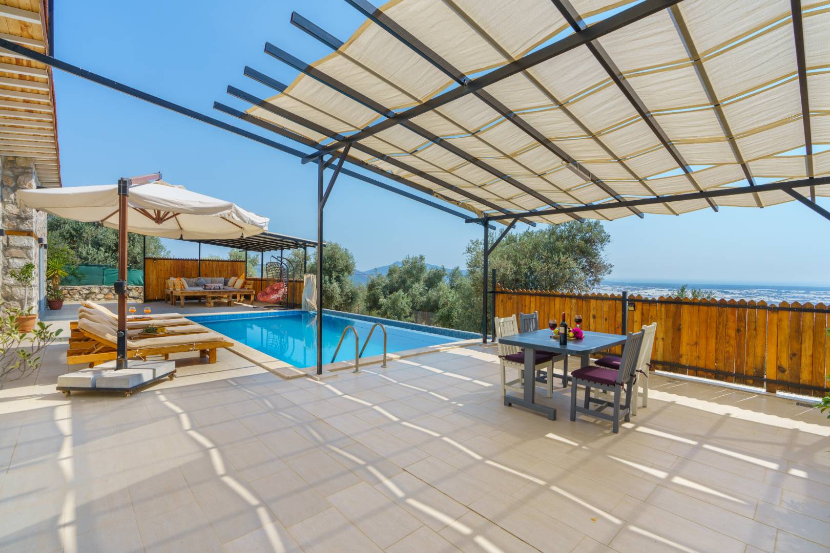 Kaş Çavdır'da Huzurlu Doğada, Özel Havuzlu, 2+1 Villa