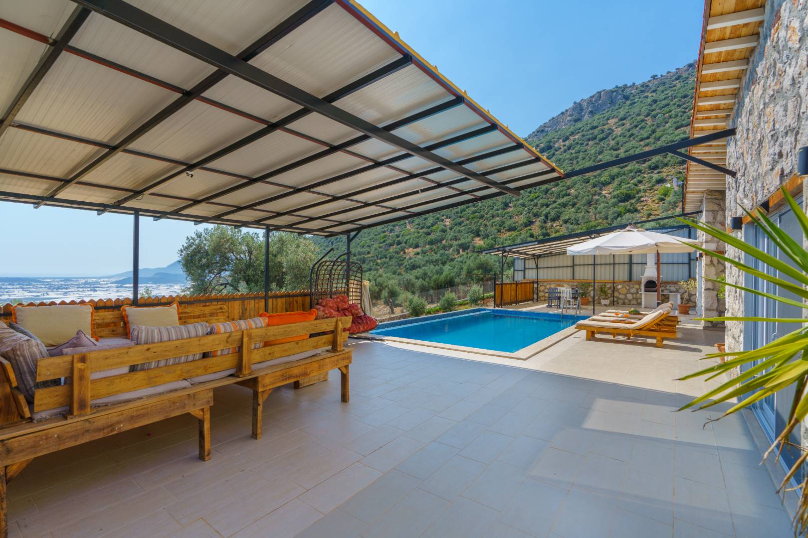 Kaş Çavdır'da Huzurlu Doğada, Özel Havuzlu, 2+1 Villa