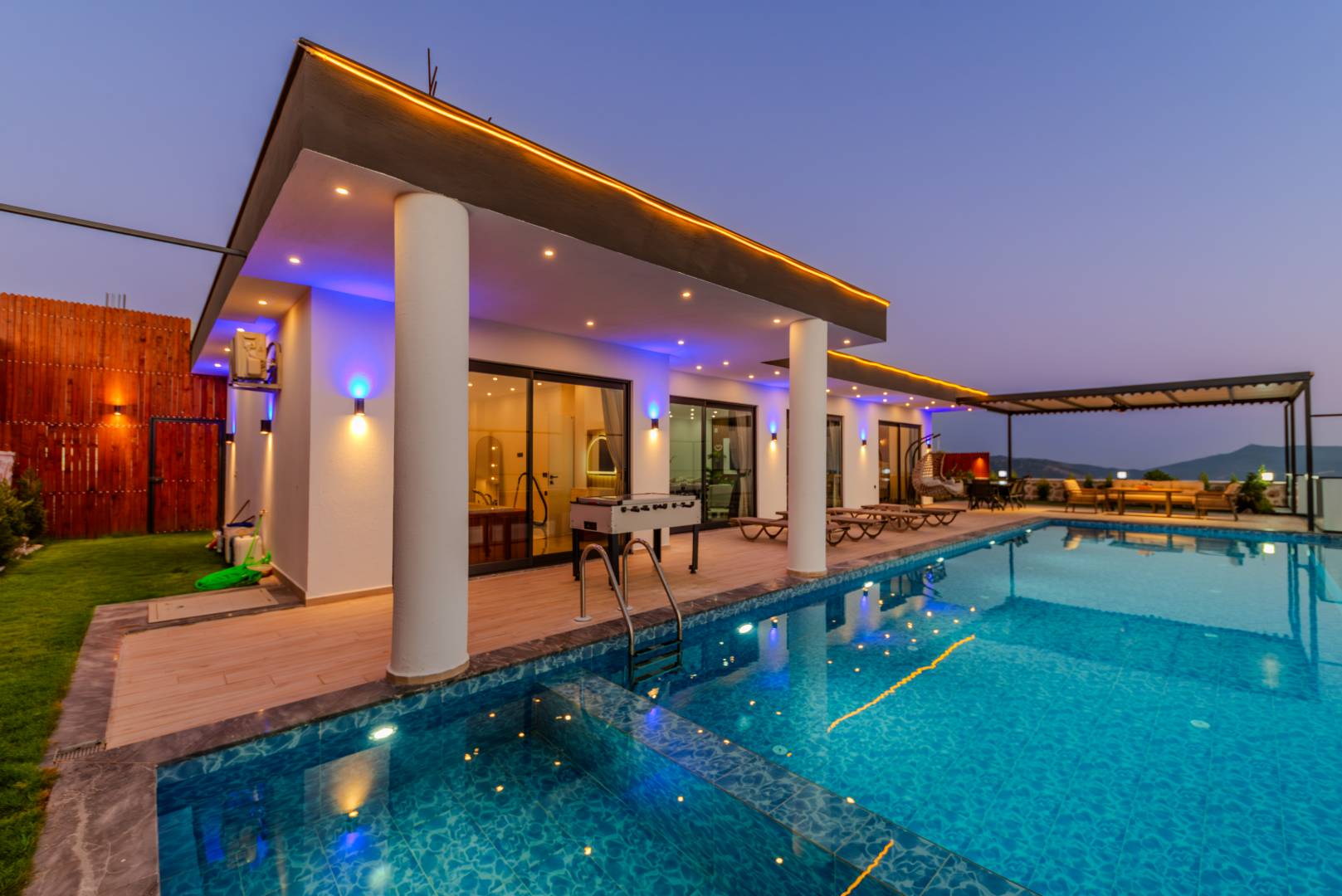 Kaş Çavdır'da Panoramik Doğa Manzaralı, Özel Havuzlu, Jakuzili, Lüks Villa 45897 — 9