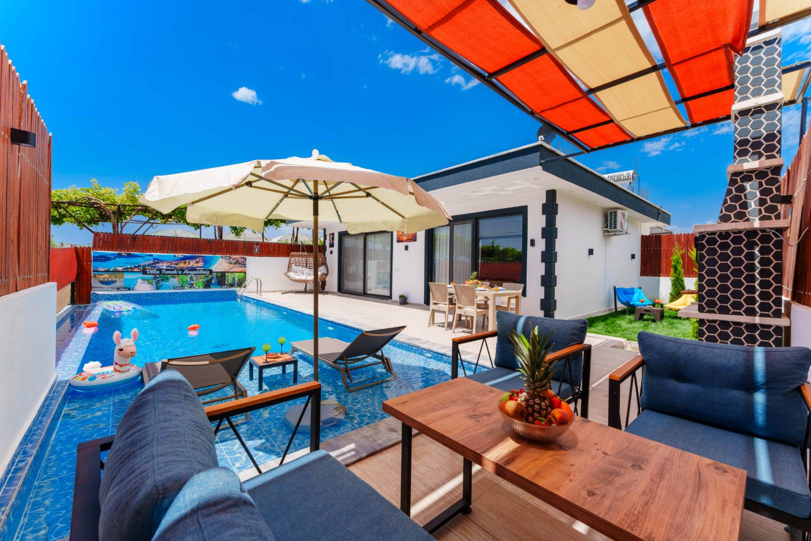 Kaş Çavdır'da Sakin Konumda, Özel Havuzlu, 1+1 Villa