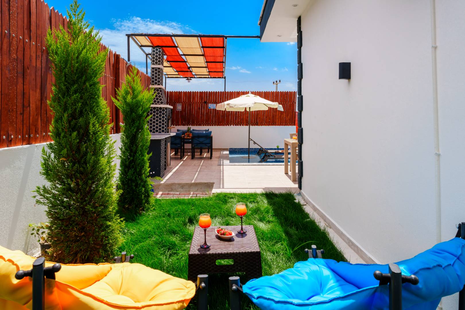 Kaş Çavdır'da Sakin Konumda, Özel Havuzlu, 1+1 Villa