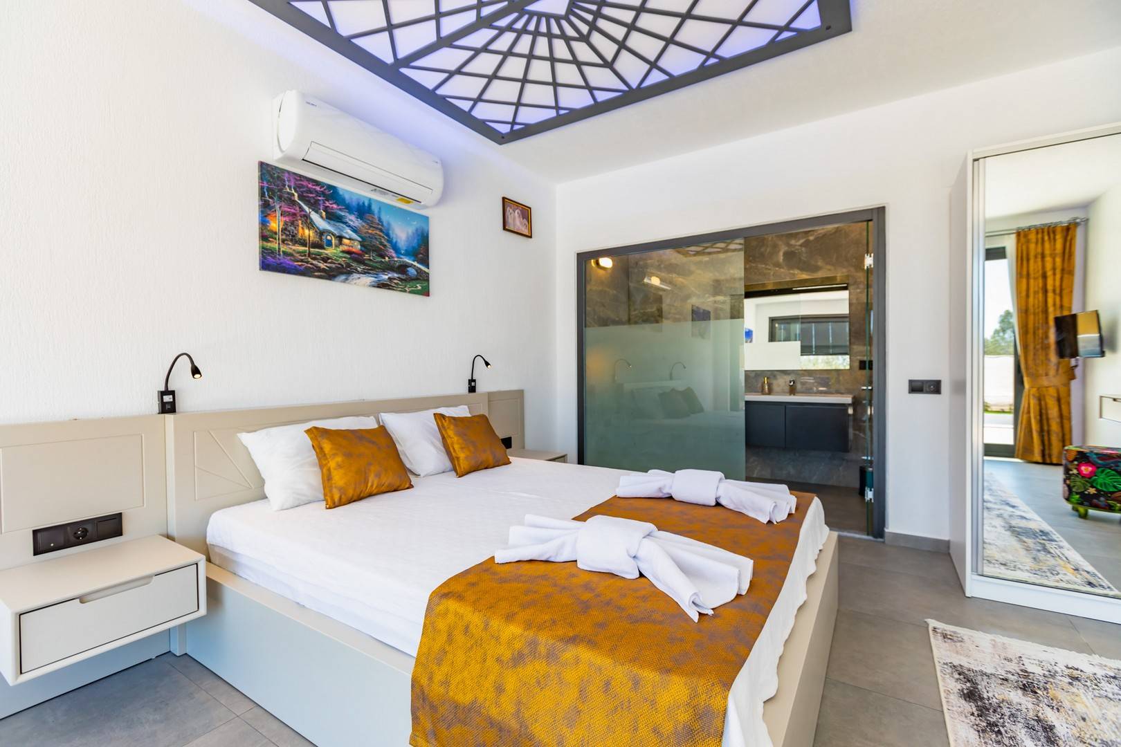 Kaş Çavdır'da Sakin Konumda, Özel Havuzlu, 5 Kişilik Villa