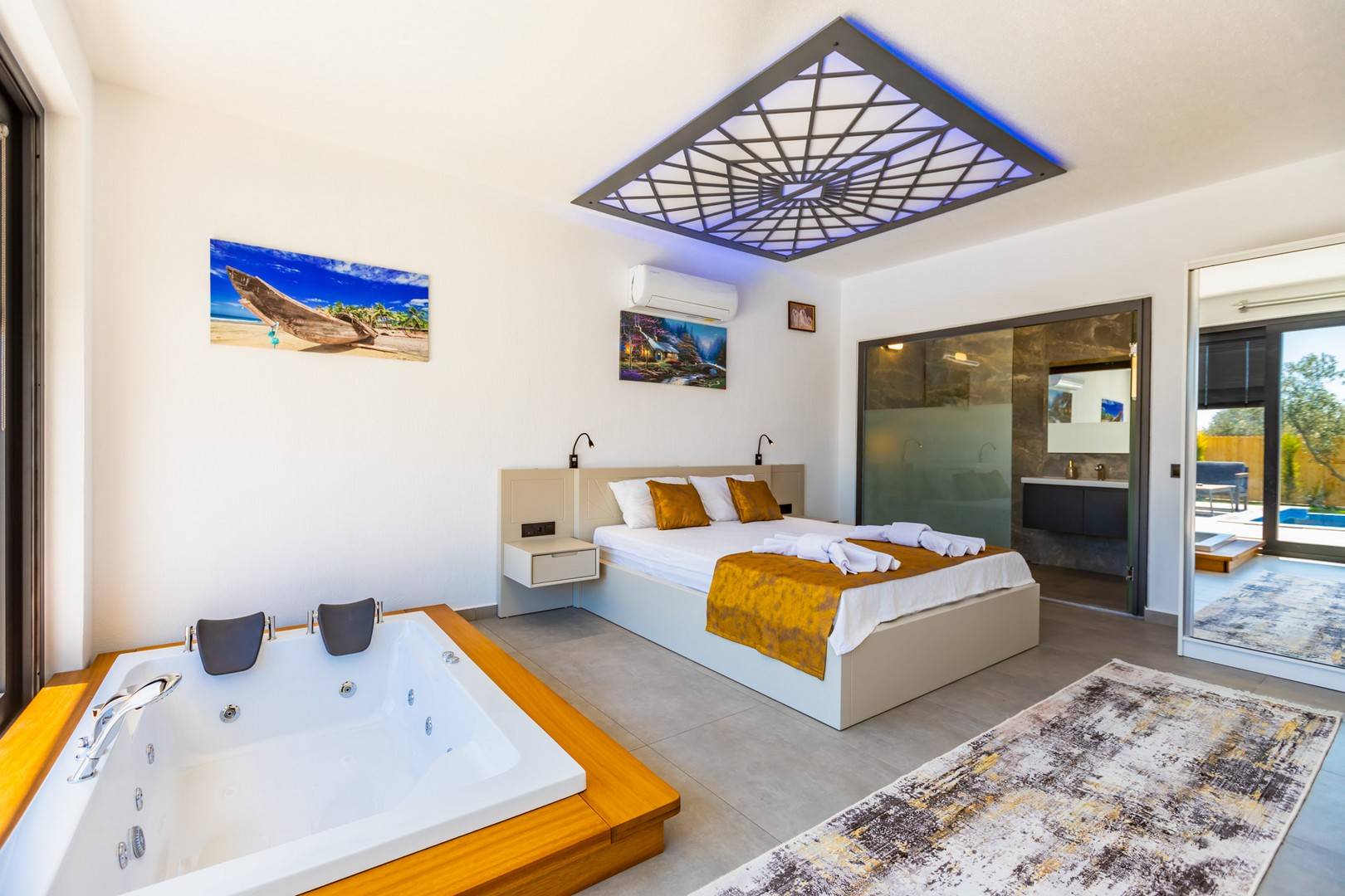 Kaş Çavdır'da Sakin Konumda, Özel Havuzlu, 5 Kişilik Villa