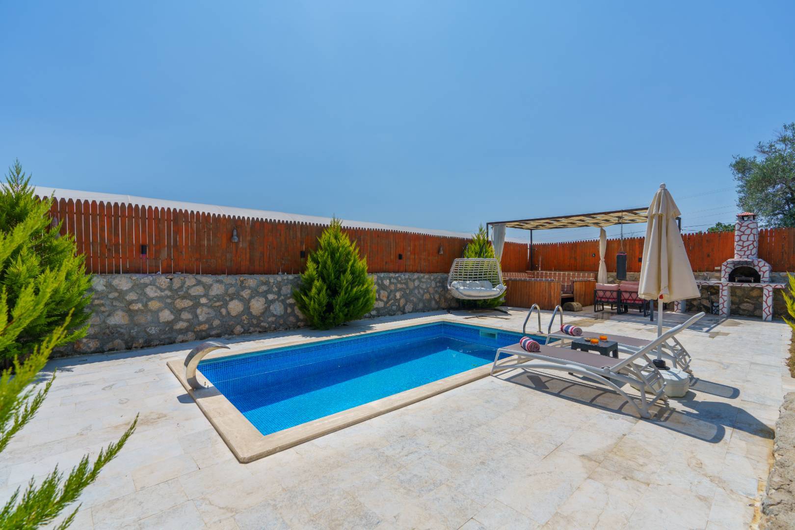 Kaş Çayköy'de Benzersiz Doğada, Özel Havuzlu, Jakuzili Bungalov 45780 — 3
