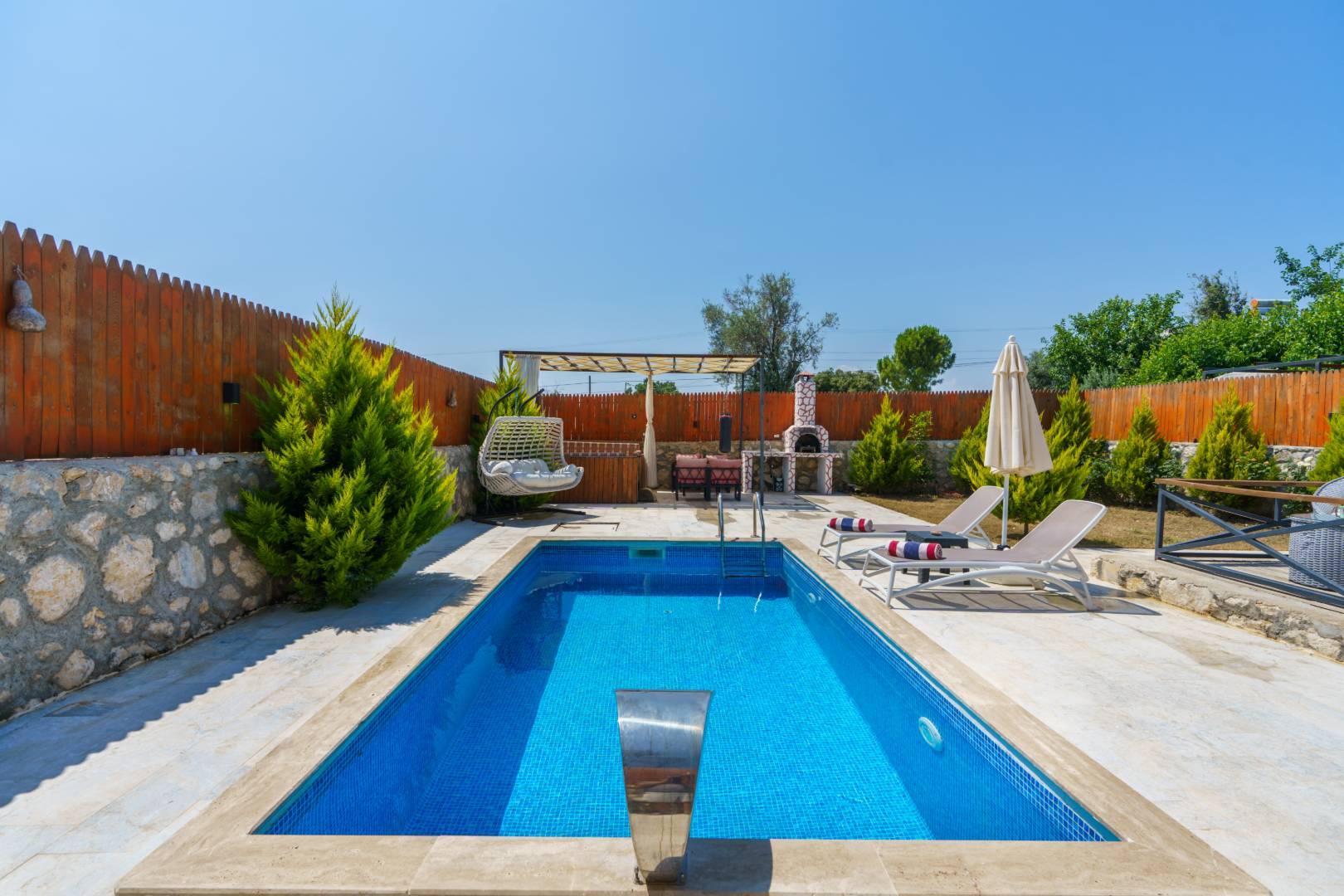 Kaş Çayköy'de Benzersiz Doğada, Özel Havuzlu, Jakuzili Bungalov 45780 — 4