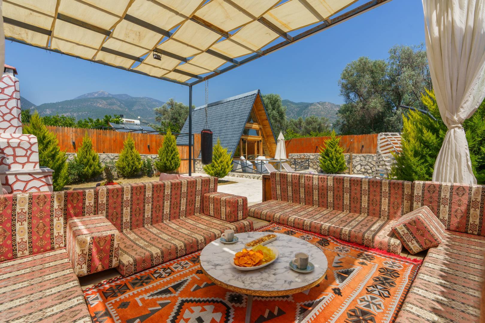 Kaş Çayköy'de Benzersiz Doğada, Özel Havuzlu, Jakuzili Bungalov 45780 — 7