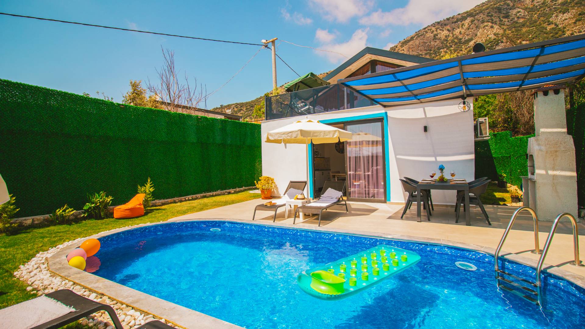 Kaş Çayköy'de Yemyeşil Doğada, Özel Havuzlu, Korunaklı Villa 45859 — 8