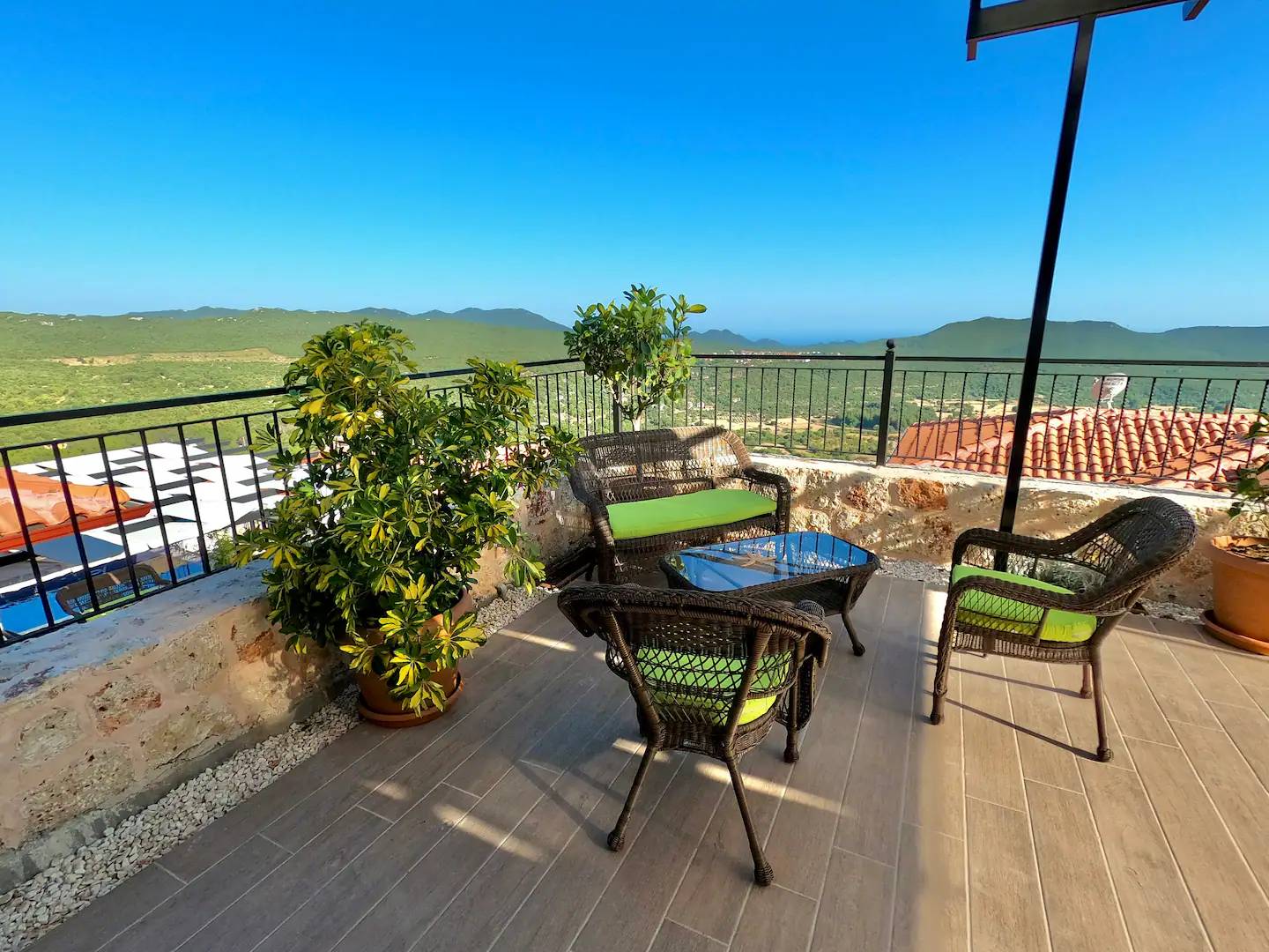 Kaş Çukurbağ'da Sakin Konumda, Özel Havuzlu, Kiralık Villa