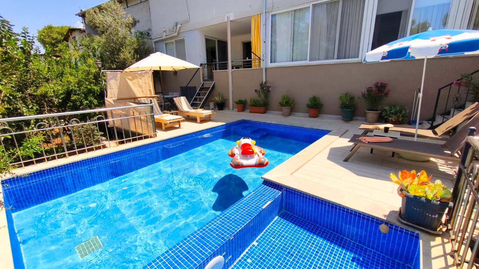 Kaş Gelemiş'te Doğa İçerisinde, Özel Havuzlu, Konforlu Ev 46091 — 8