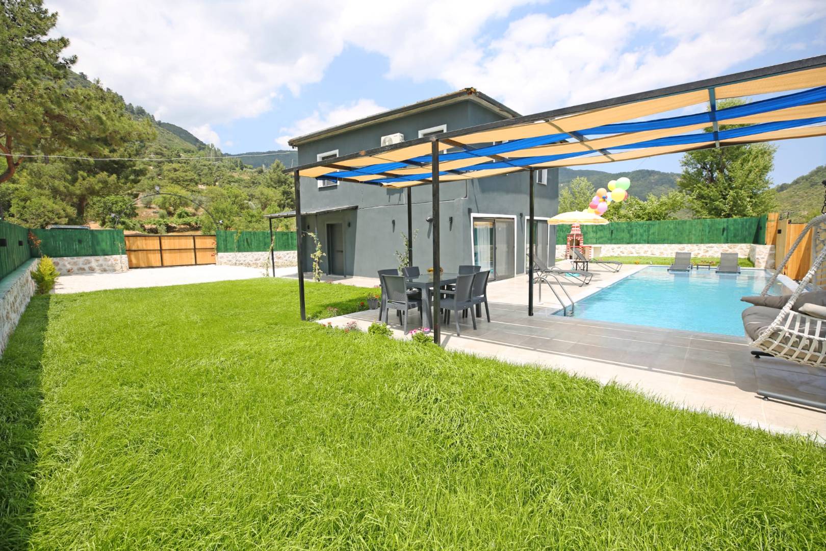 Kaş Hacıoğlan'da Balayı Çiftlerine Uygun, Özel Havuzlu, 2+1 Villa 46337 — 6
