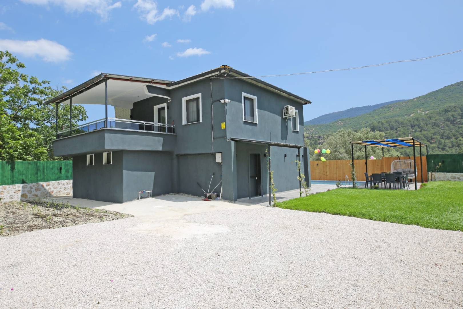 Kaş Hacıoğlan'da Balayı Çiftlerine Uygun, Özel Havuzlu, 2+1 Villa
