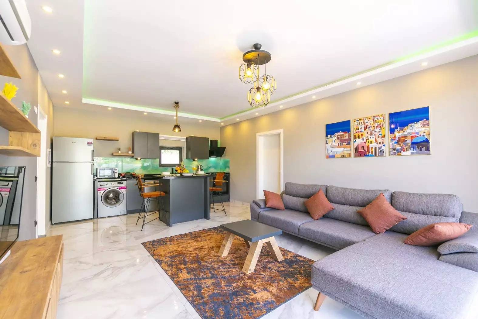 Kaş İslamlar'da Balayı Çiftlerine Uygun, Özel Havuzlu, Modern Villa 45729 — 7