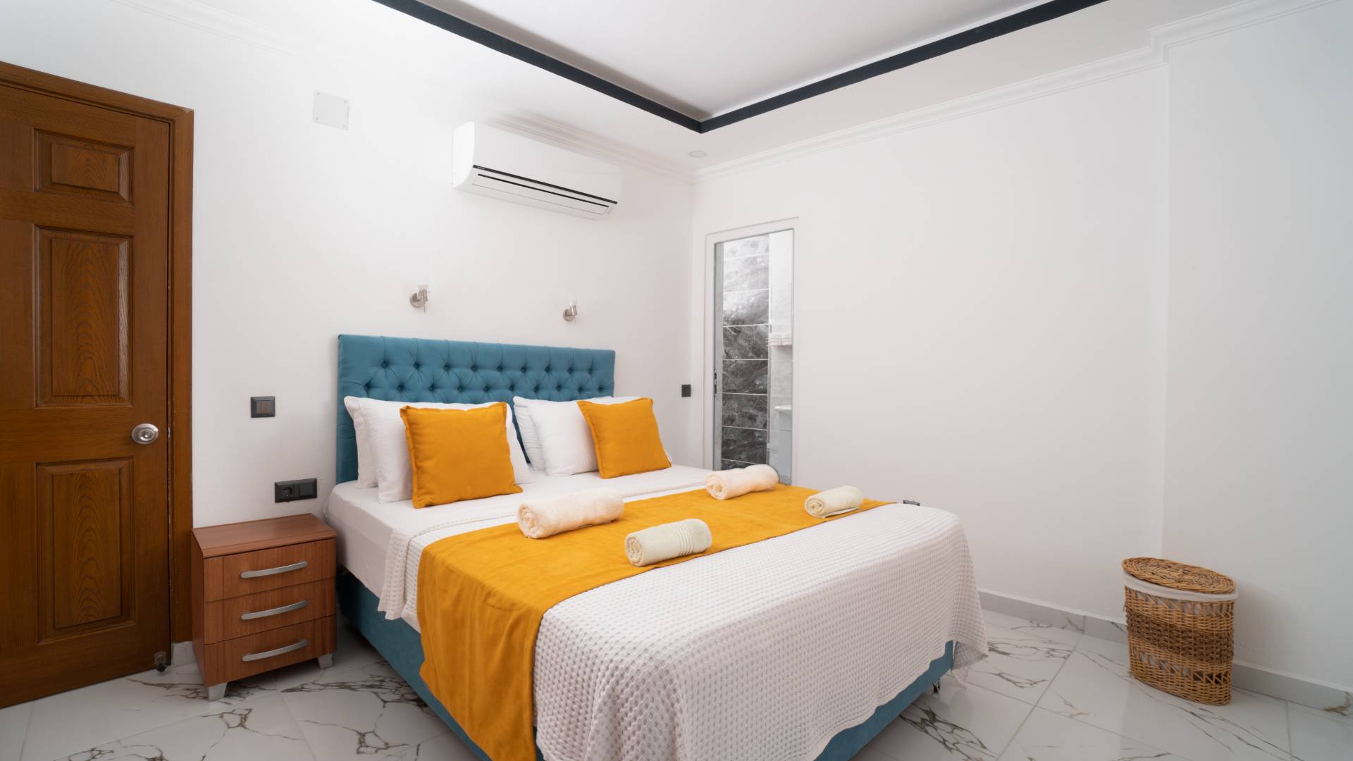 Kaş Akbel 'de Panoramik Deniz Manzaralı, Özel Havuzlu, Lüks Villa