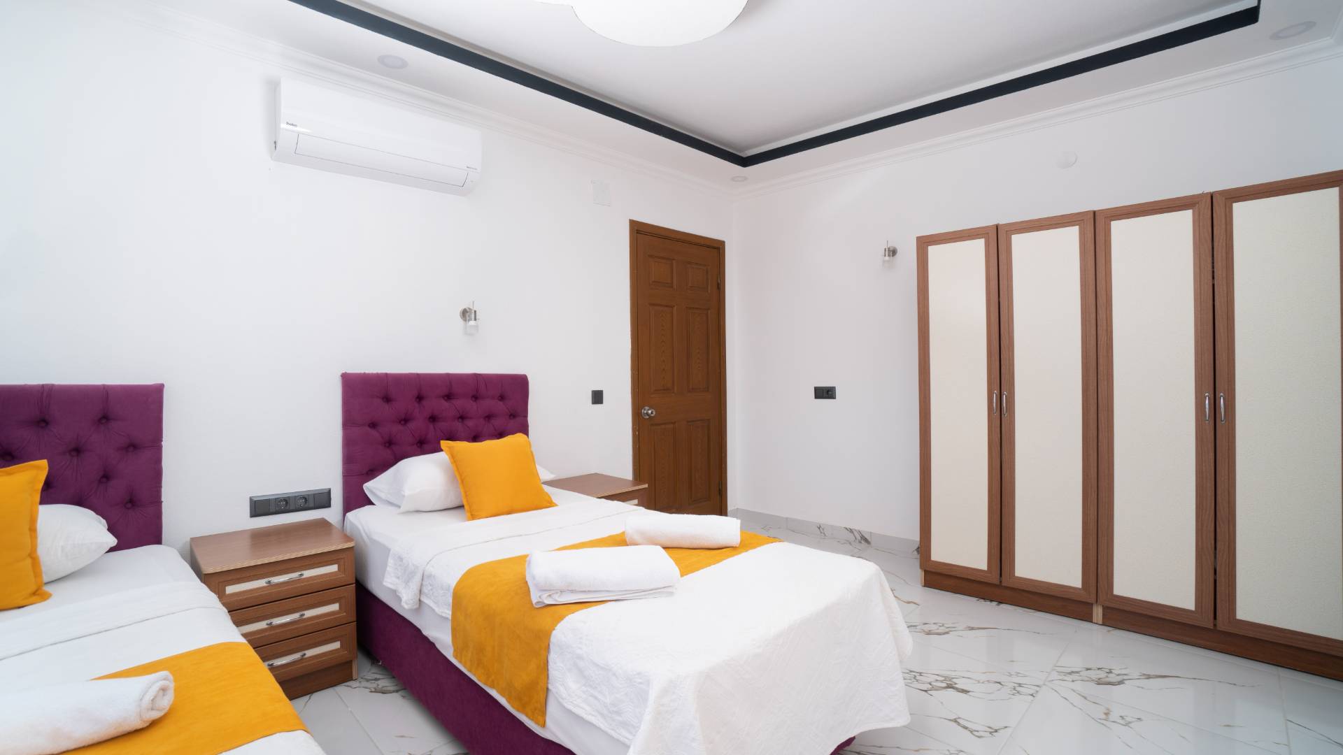 Kaş Akbel 'de Panoramik Deniz Manzaralı, Özel Havuzlu, Lüks Villa