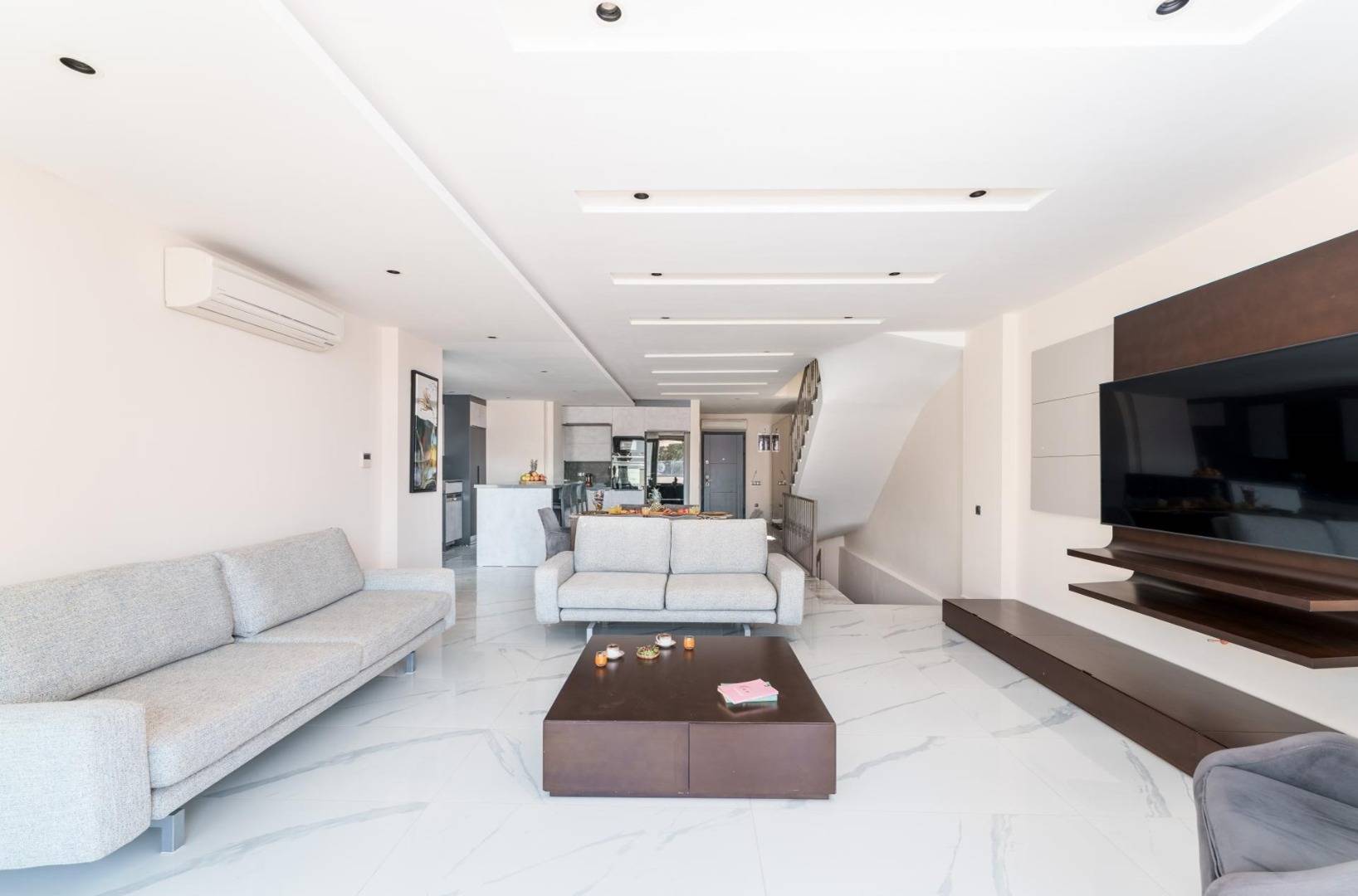 Kaş Kalkan'da Benzersiz Deniz Manzaralı, Özel Havuzlu, İkiz Villa