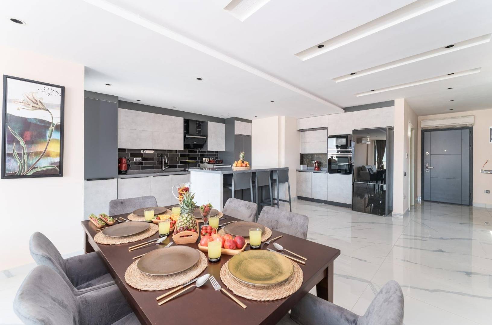 Kaş Kalkan'da Benzersiz Deniz Manzaralı, Özel Havuzlu, İkiz Villa