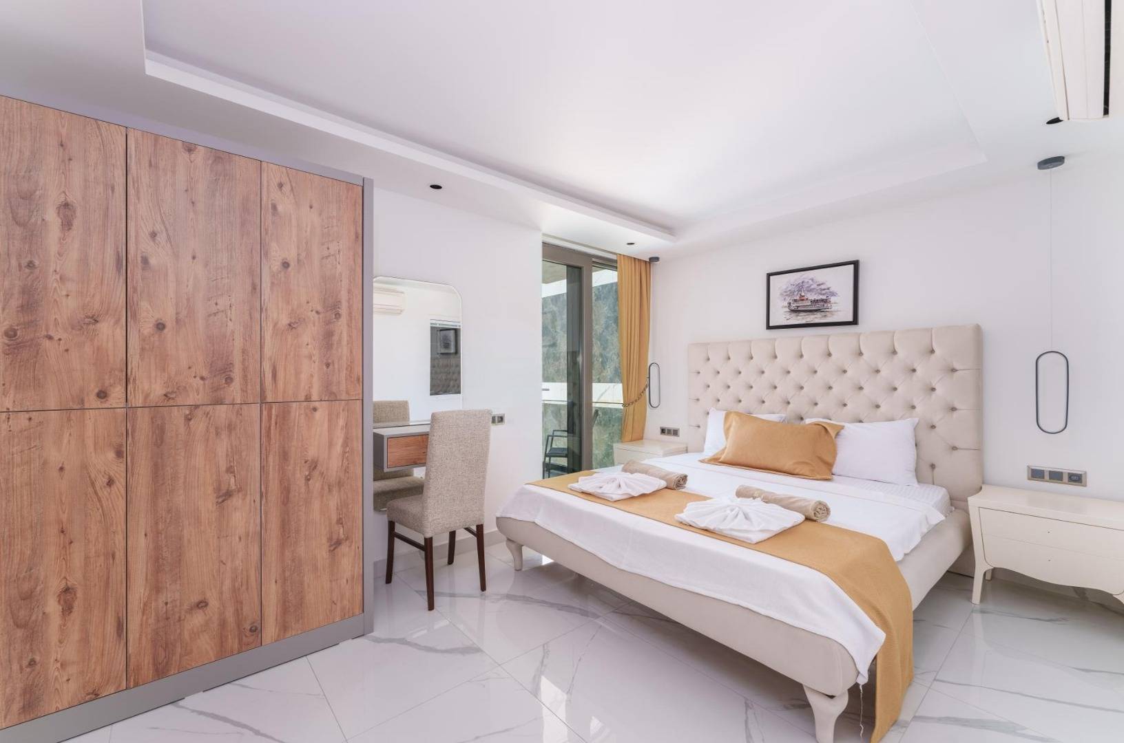 Kaş Kalkan'da Benzersiz Deniz Manzaralı, Özel Havuzlu, İkiz Villa