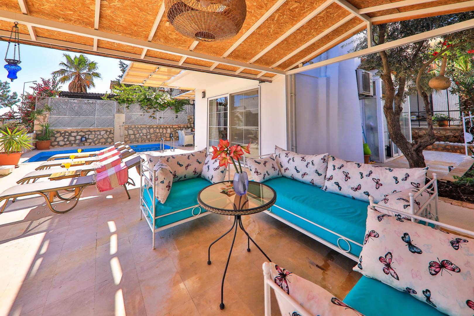 Kaş Kalkan'da Deniz Manzaralı, Özel Havuzlu, 3+1 Lüks Villa