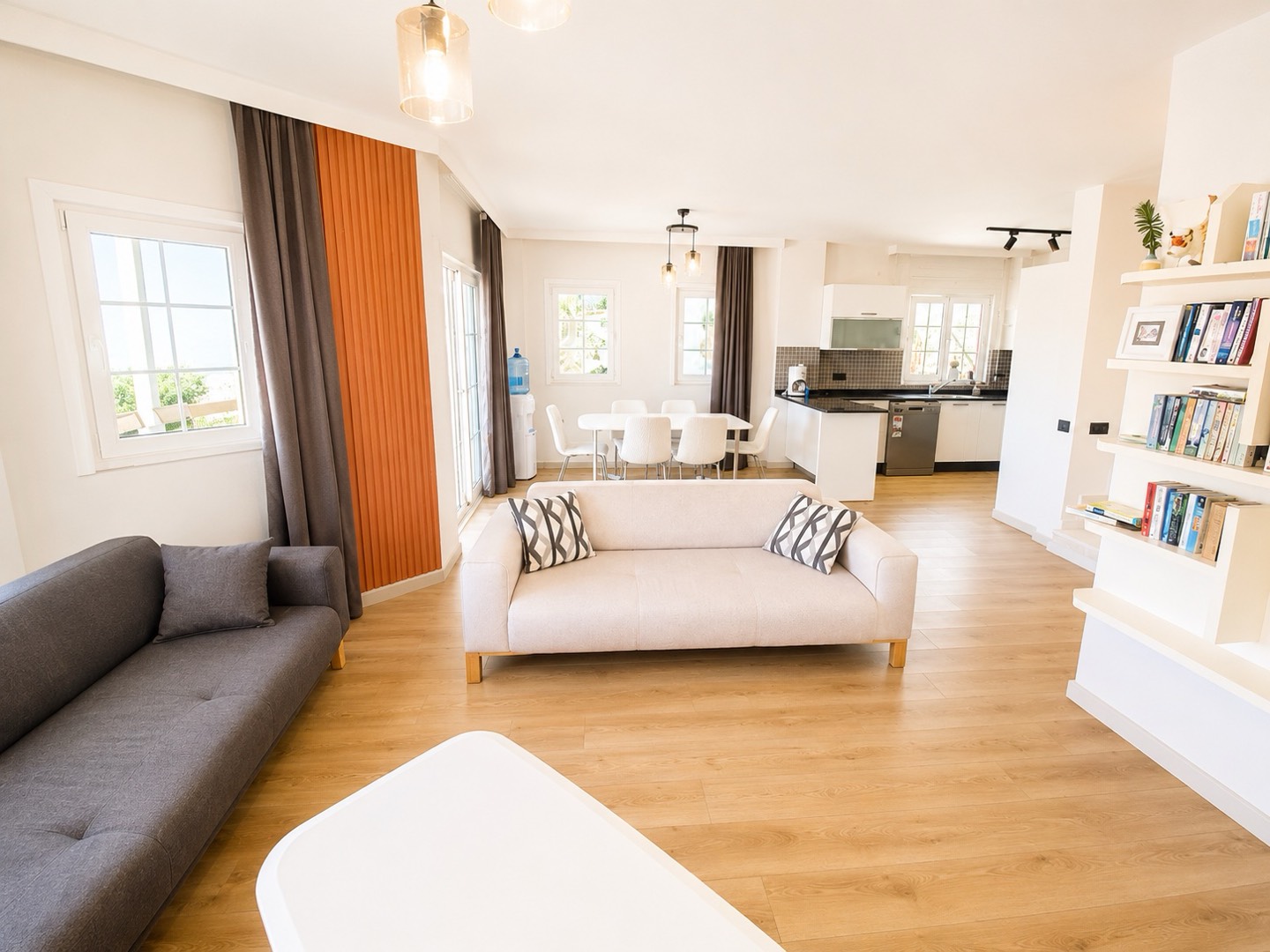 Kaş Kalkan'da Enfes Deniz Manzaralı, 8 Kişilik, Konforlu Villa 25205 — 6