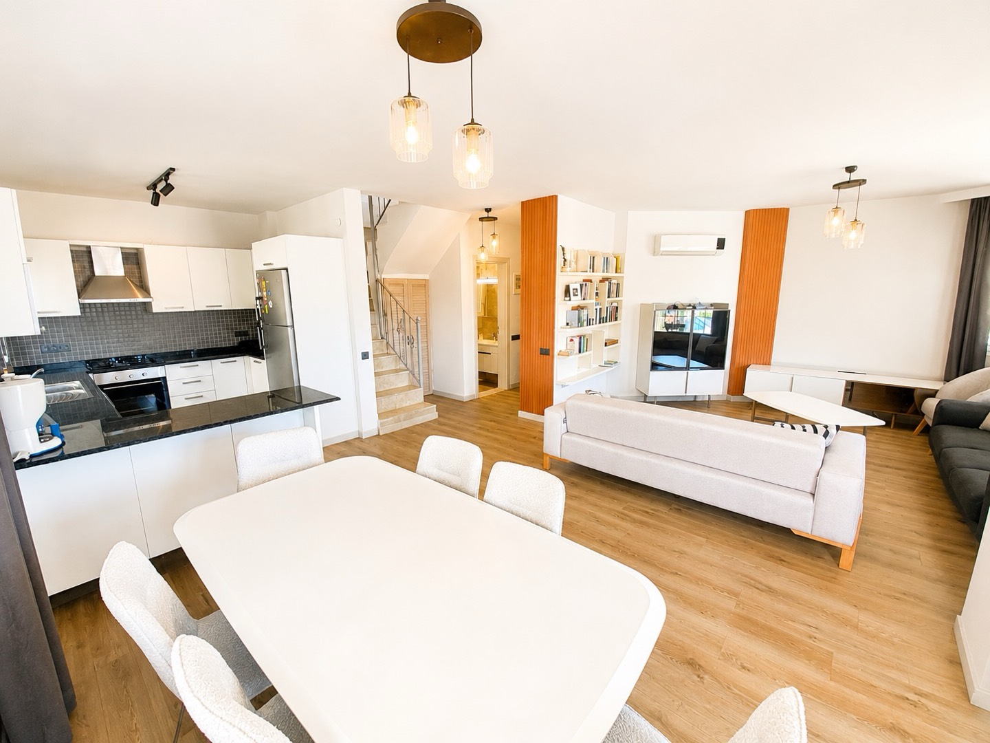 Kaş Kalkan'da Enfes Deniz Manzaralı, 8 Kişilik, Konforlu Villa 25205 — 9