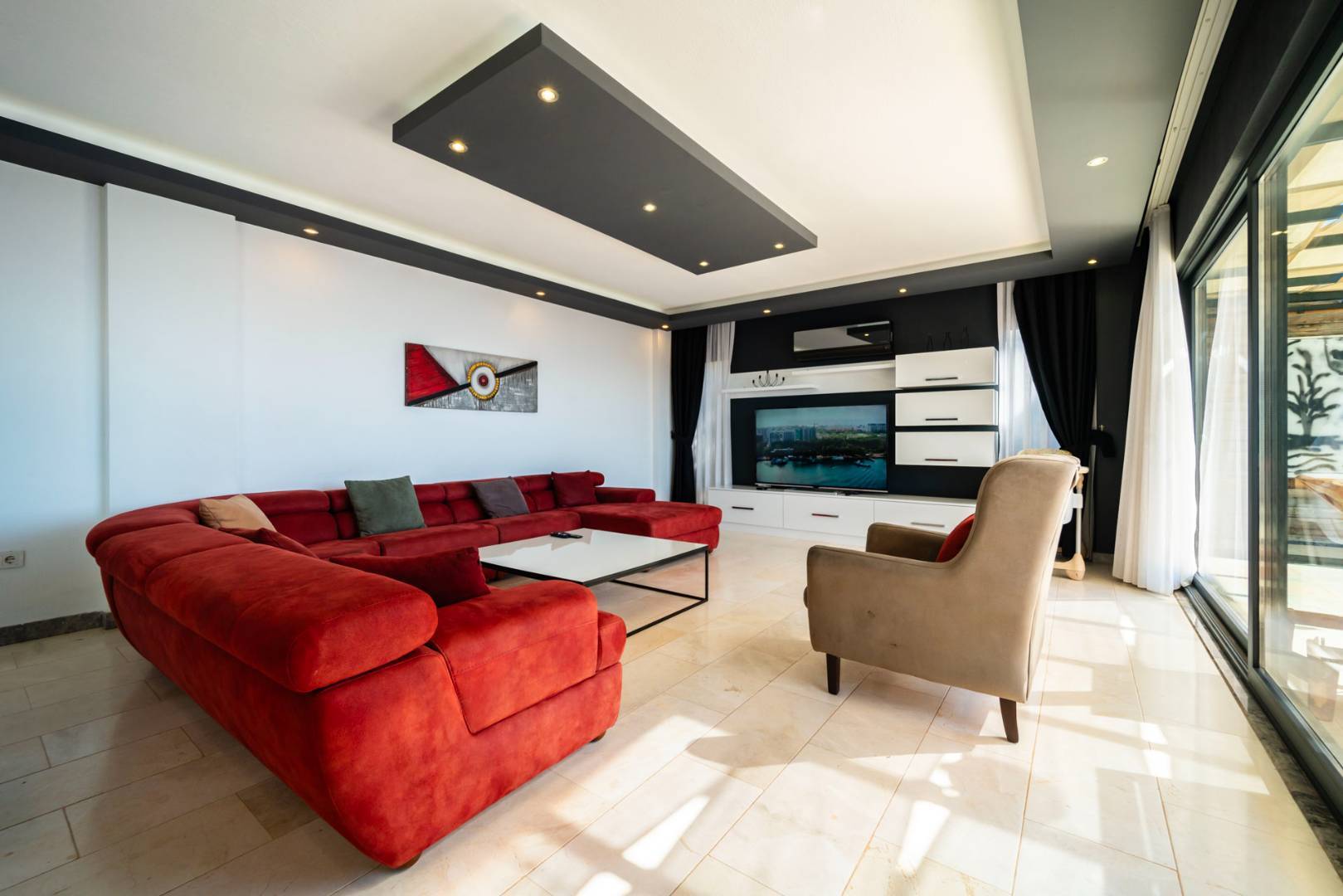 Kaş Kalkan'da Göz Alıcı Deniz Manzaralı, Özel Havuzlu, Lüks Villa