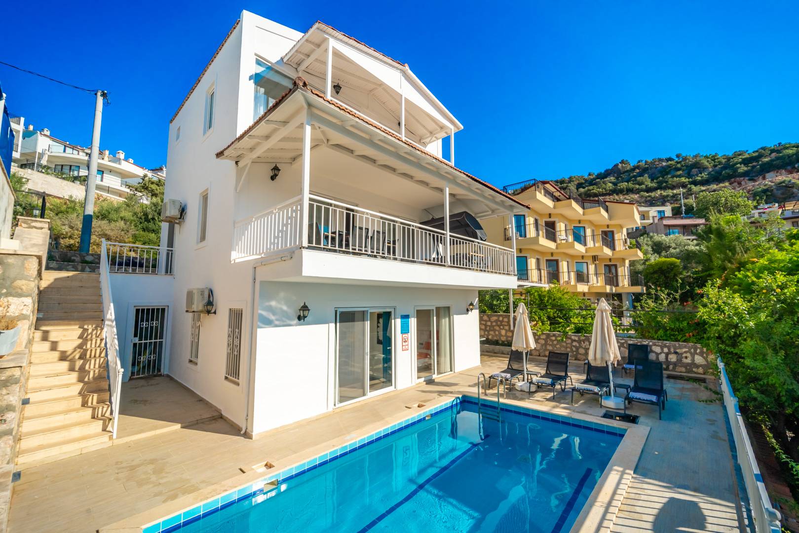 Kaş Kalkan'da Merkezi Konumda, Özel Havuzlu, Lüks Villa 45872 — 7