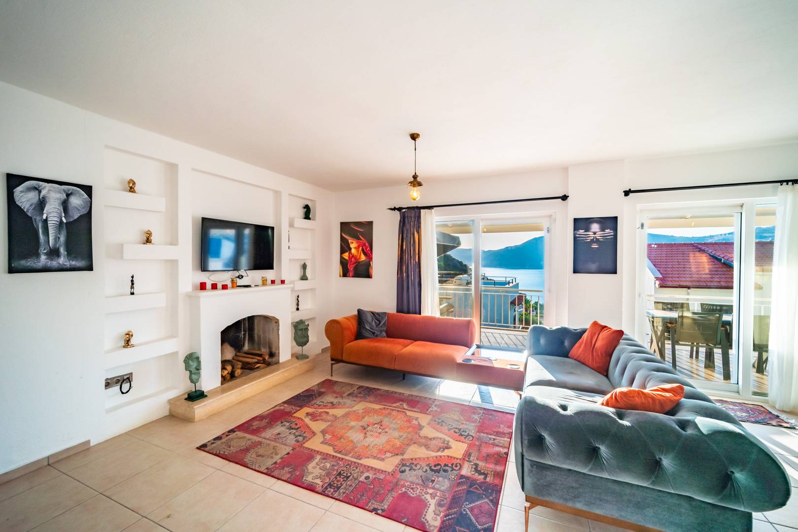 Kaş Kalkan'da Merkezi Konumda, Özel Havuzlu, Lüks Villa